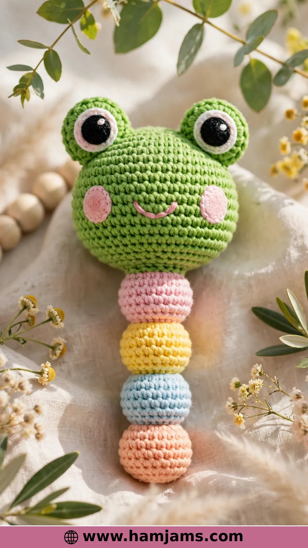 Flippy the Frog and His Bumpy Grip Stem