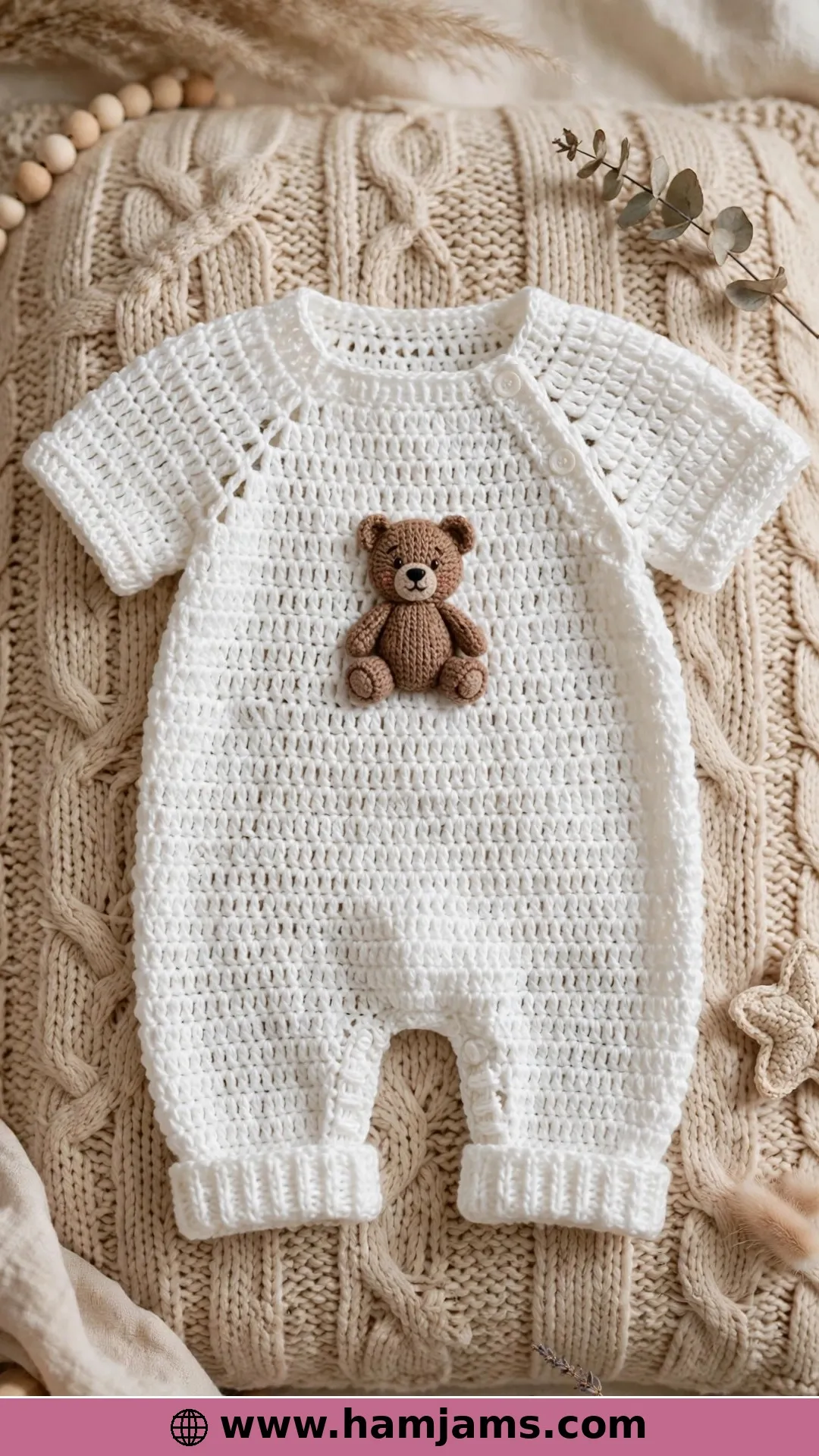 A Tiny Teddy Bear Appliqué