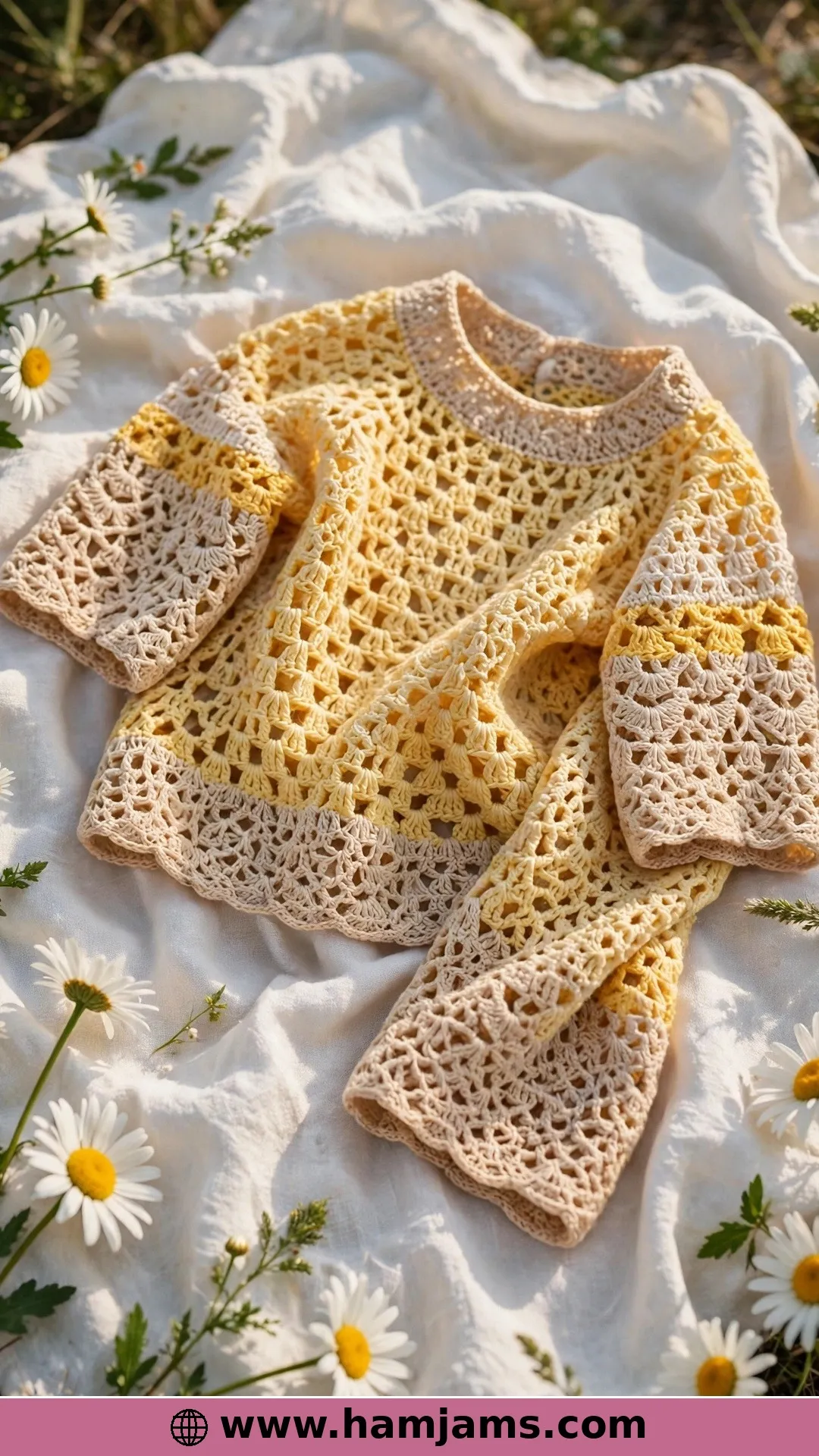 Sunshine Lace for the Smallest Babies