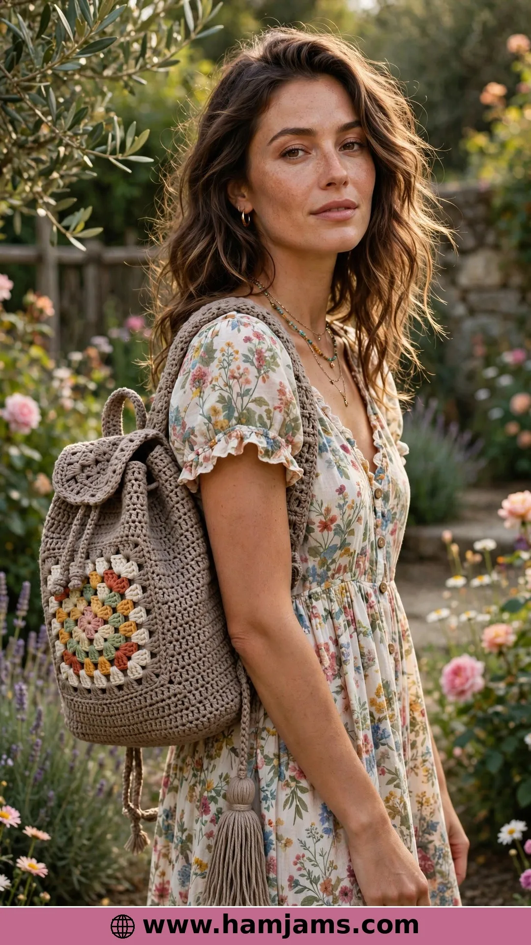 The Wildrose Granny Square Showpiece