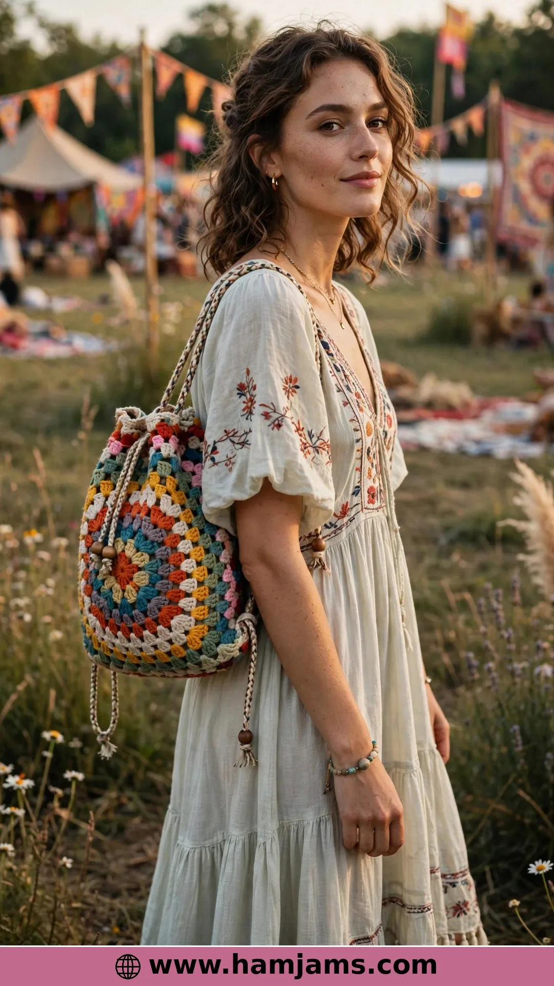 Fourteen Sunbursts, One Boho Backpack