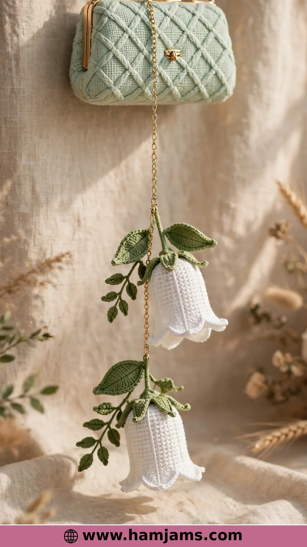 Delicate Bellflowers That Nod as You Walk