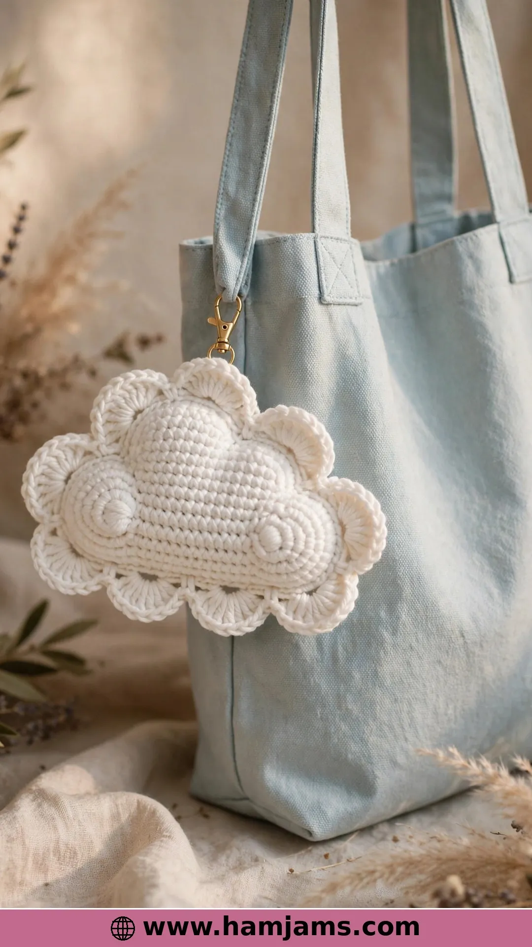 A Soft Little Cloud With Shell-Stitch Puffs