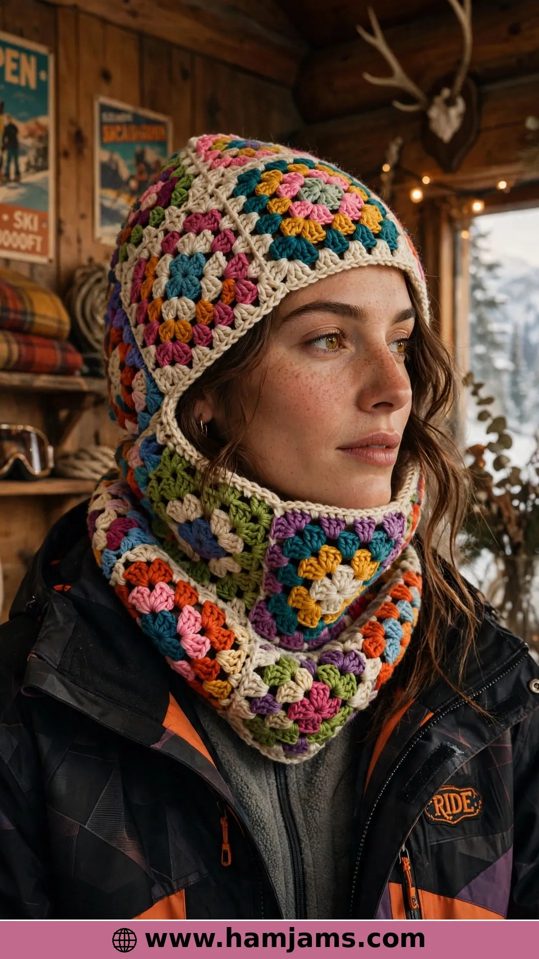 The Granny Hood That Fits Over a Helmet