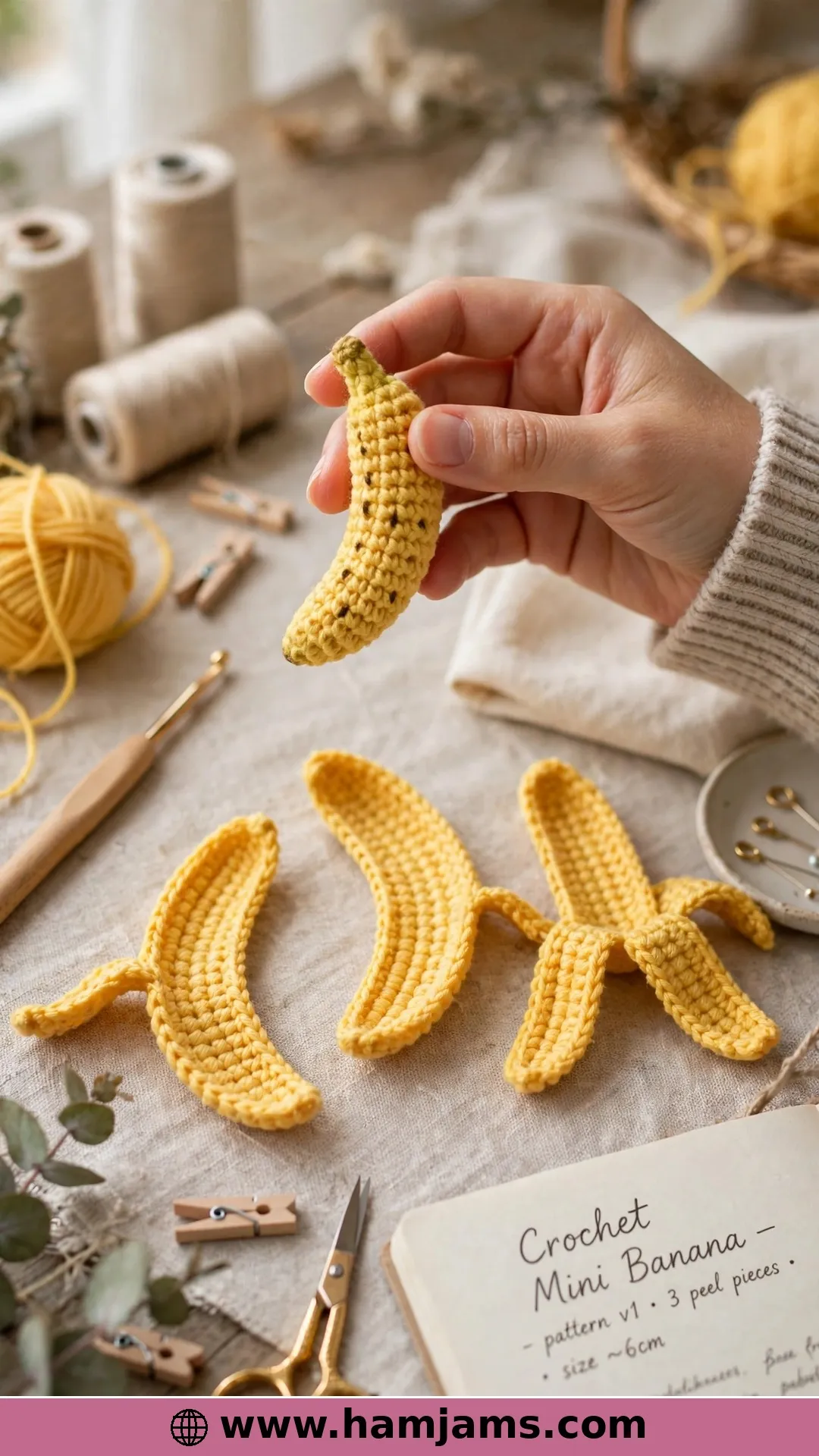 A Mini Banana With Three Separate Peels