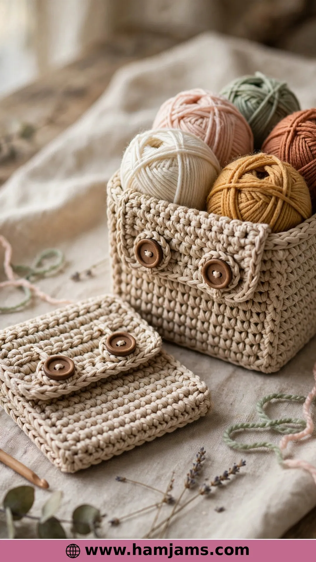 The Basket That Buttons Flat