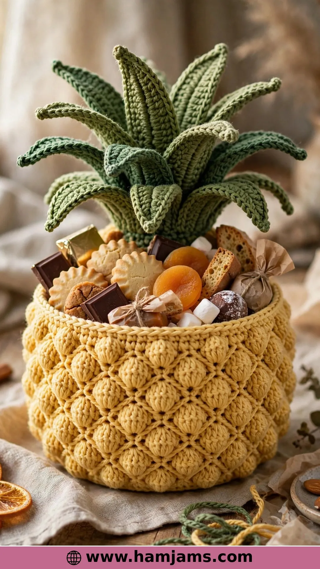 The Pineapple Basket With Hidden Structure