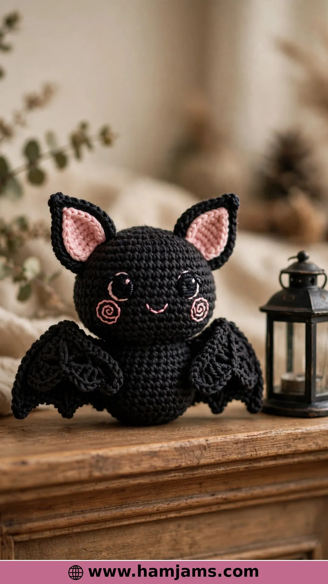 Benny, the Tiny Bat With Rosy Cheeks