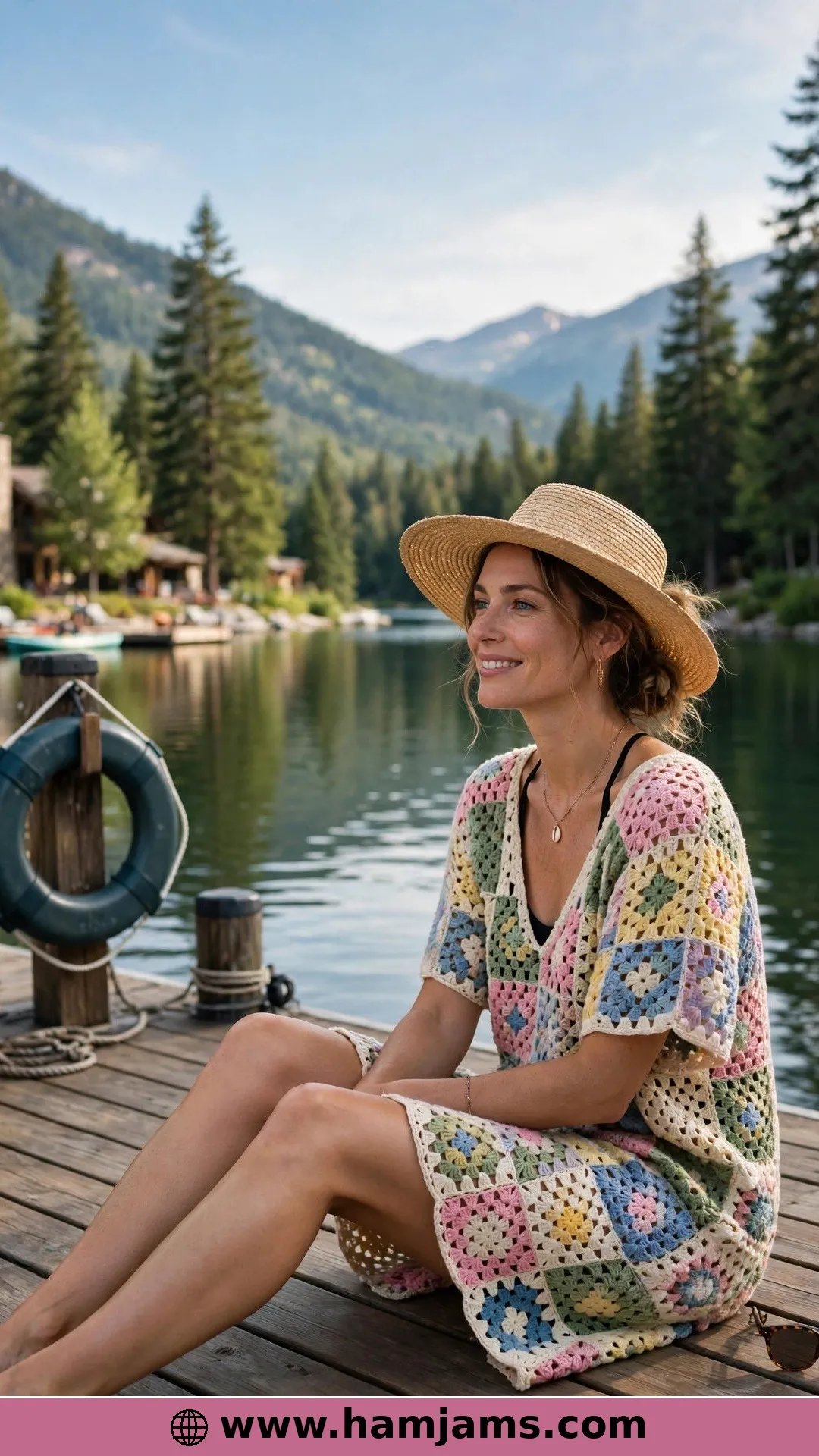 Granny Squares by the Lake