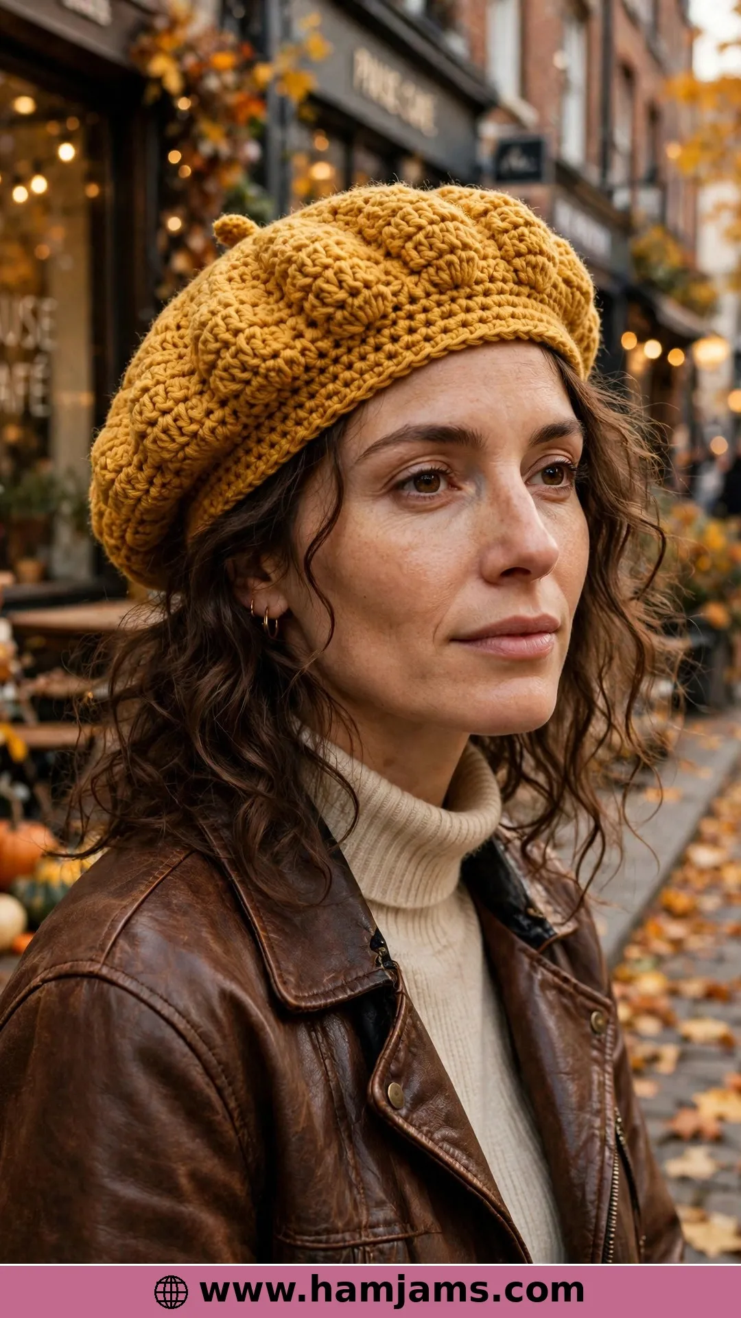 Puff Stitches With All the Slouch You Want