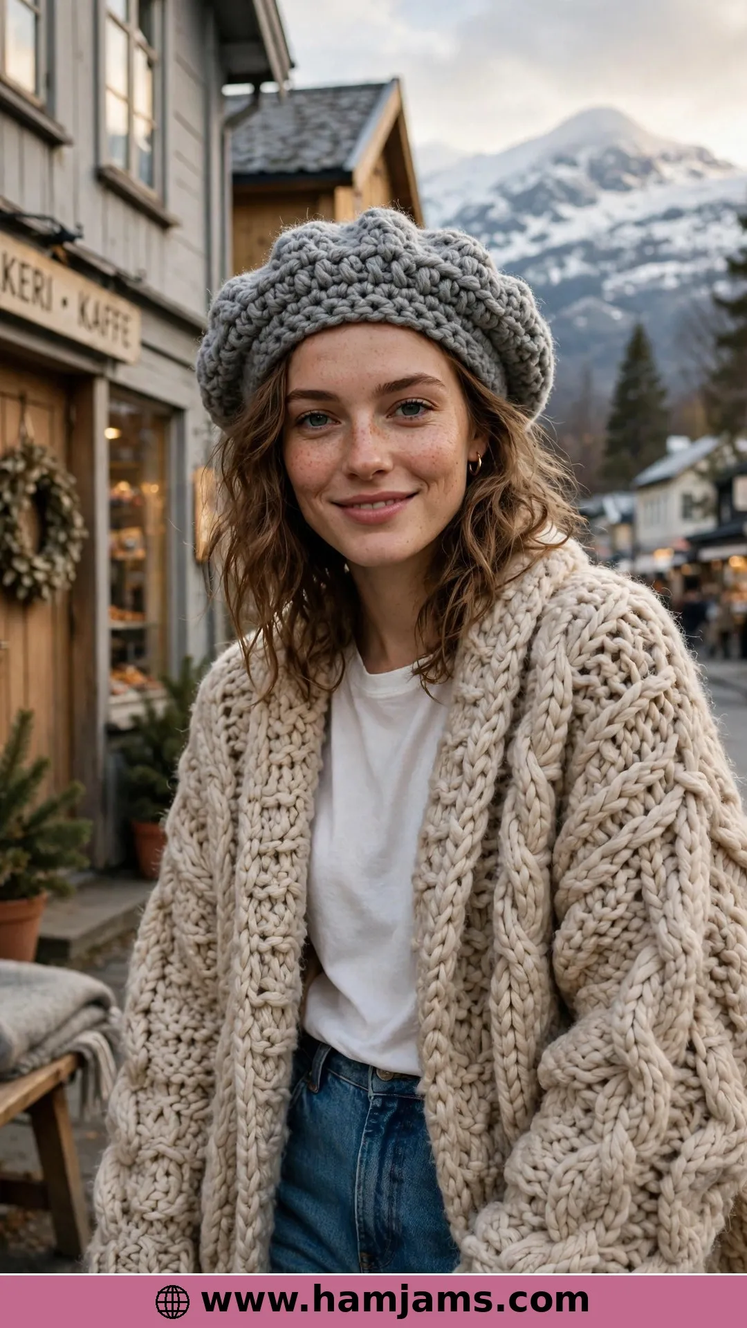 Bulky Yarn, Plain Stitches, Done in a Day