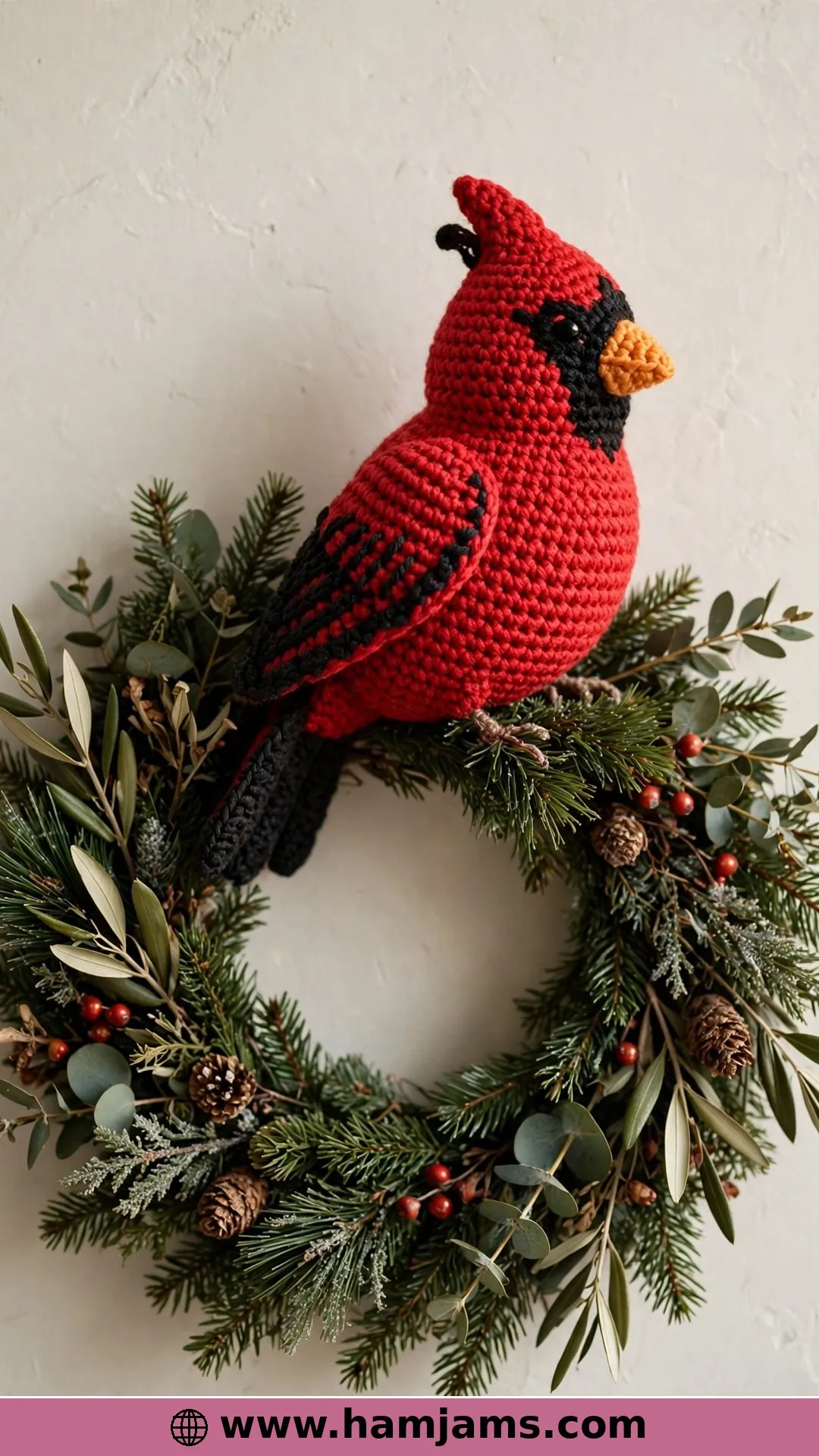 The Northern Cardinal, Bold in Red and Coal
