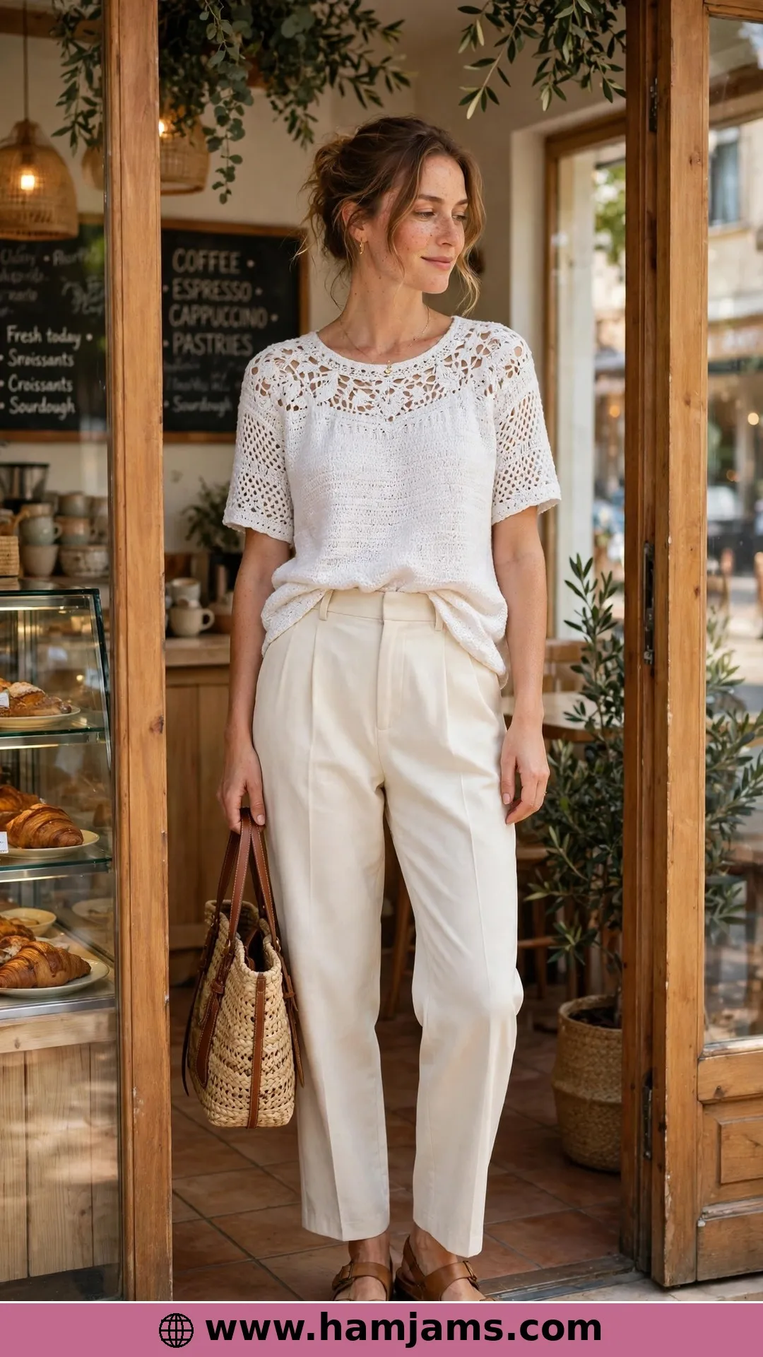 The Good Vibes Round-Yoke Blouse