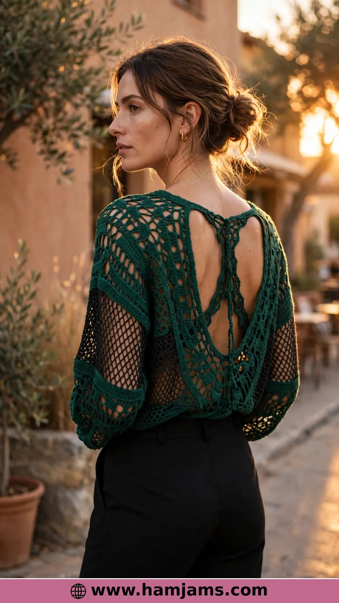The Pride Open-Back Blouse