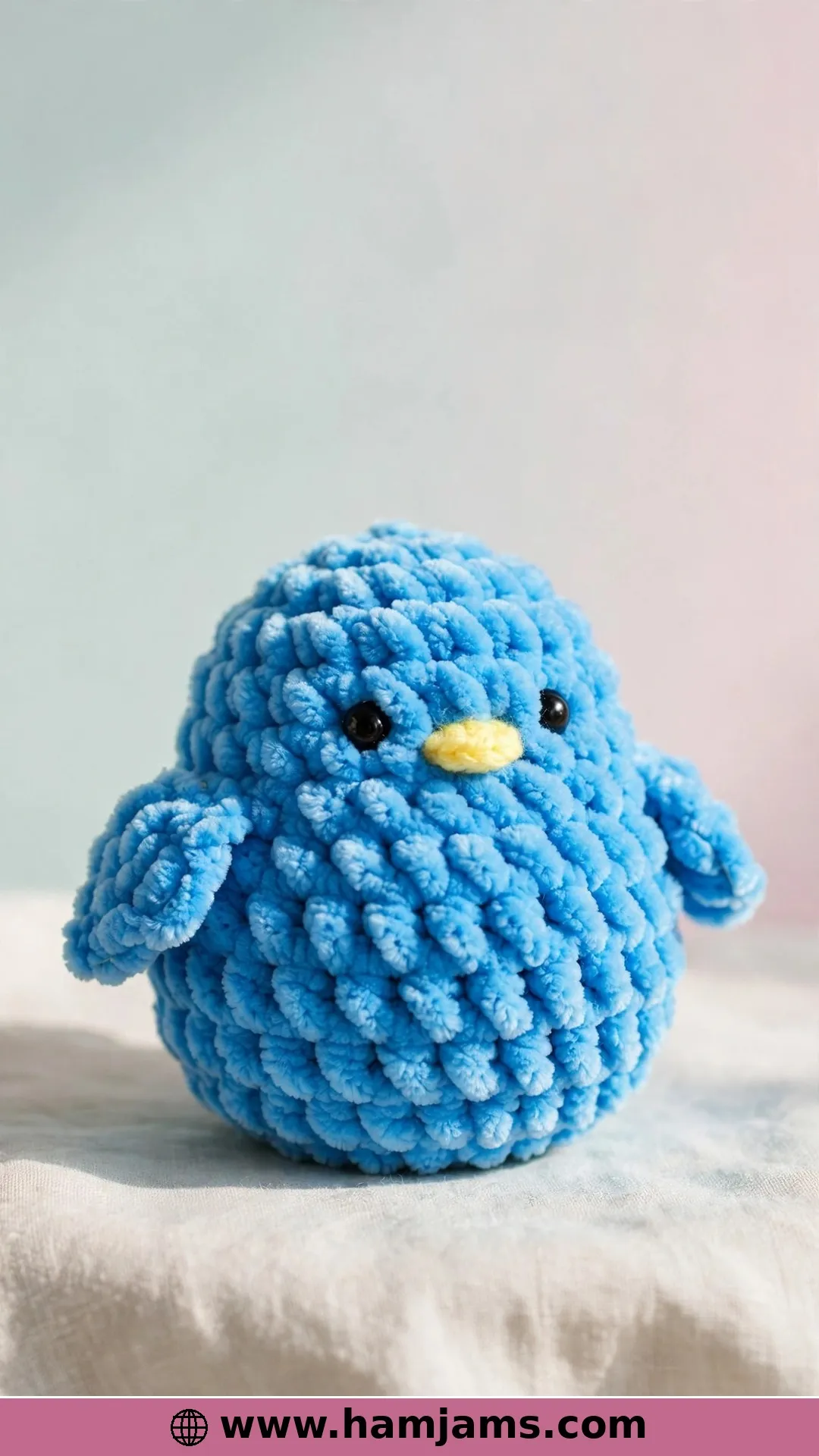 A Squishy Chenille Bird