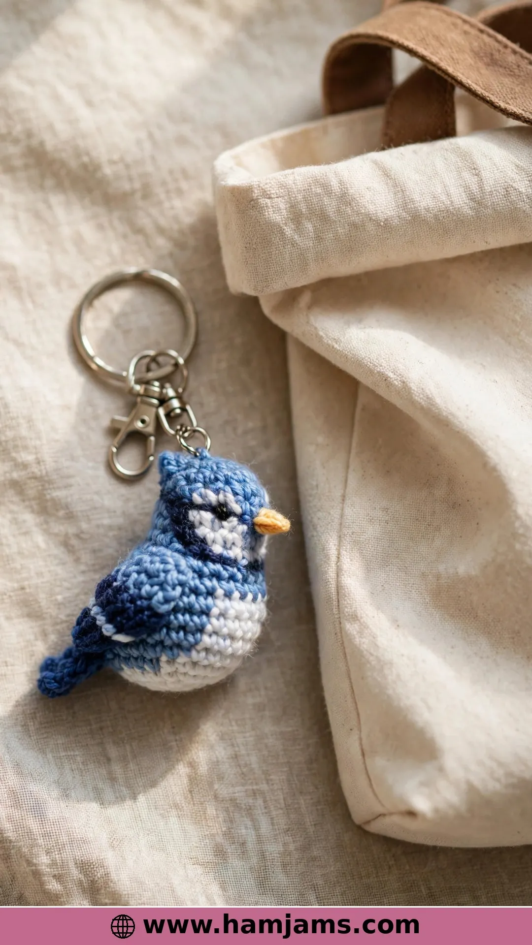 A Green Bird Keychain, Recoloured Jay-Style