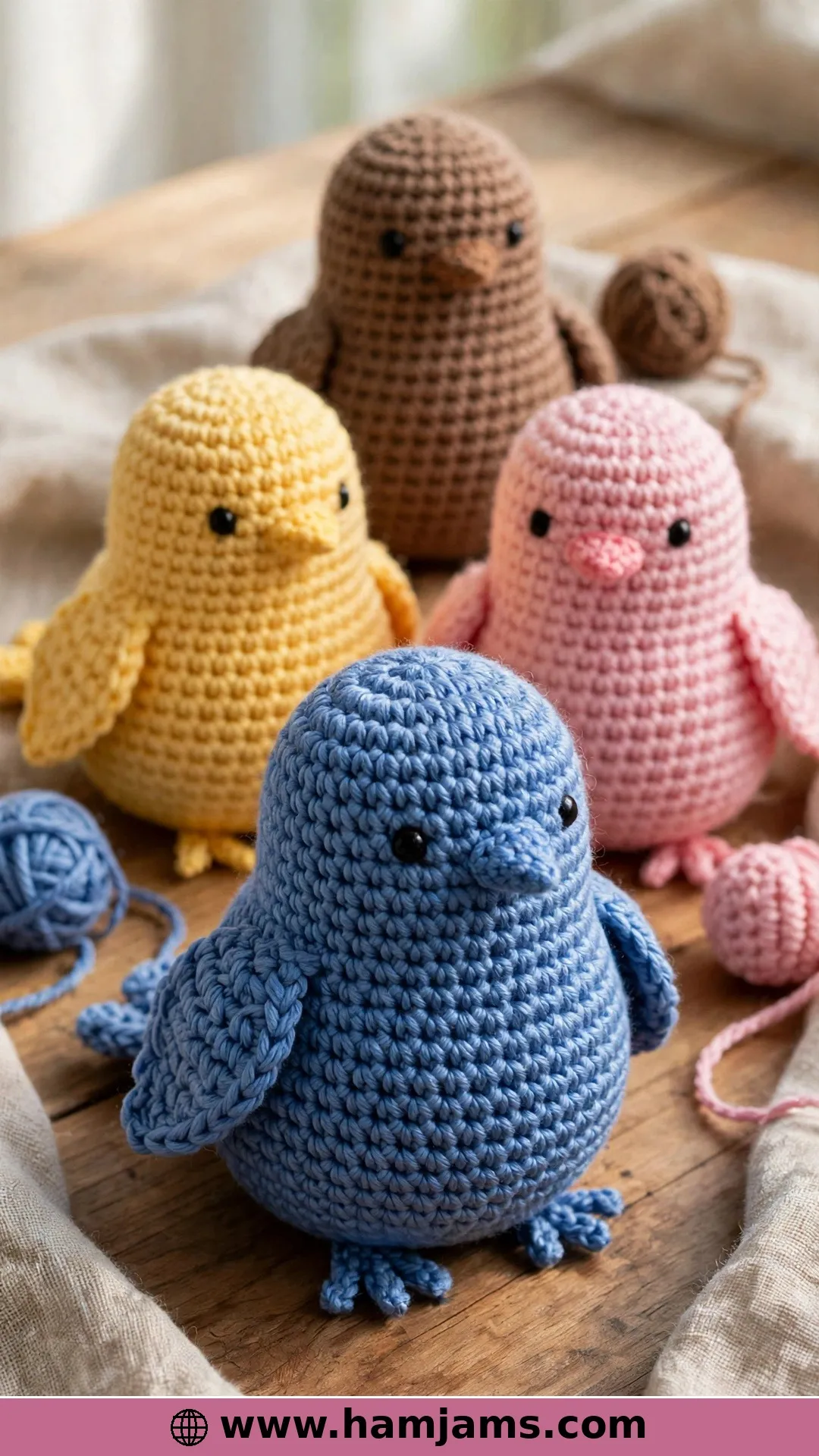 Four Birds, Almost No Sewing