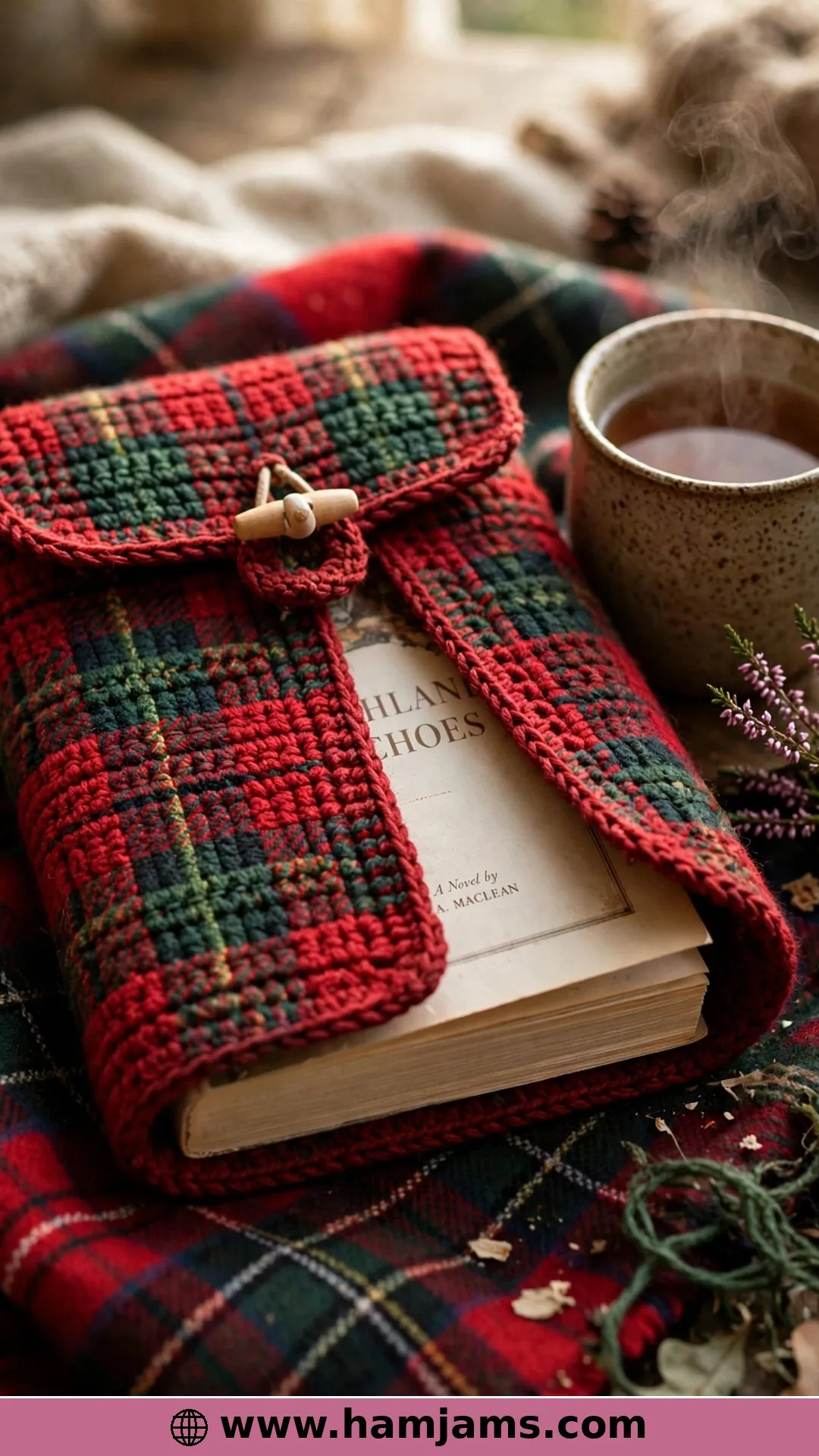 A Tartan Cover With Surface-Stripe Magic