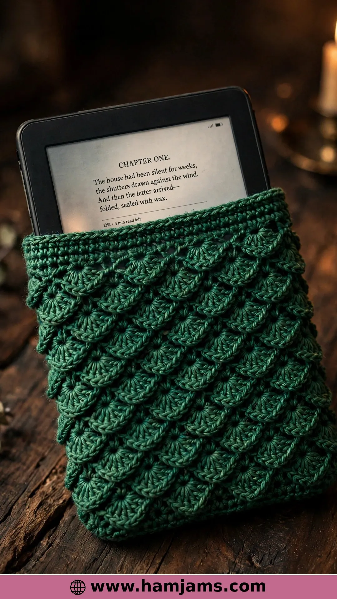 Dragon Scales in Crocodile Stitch