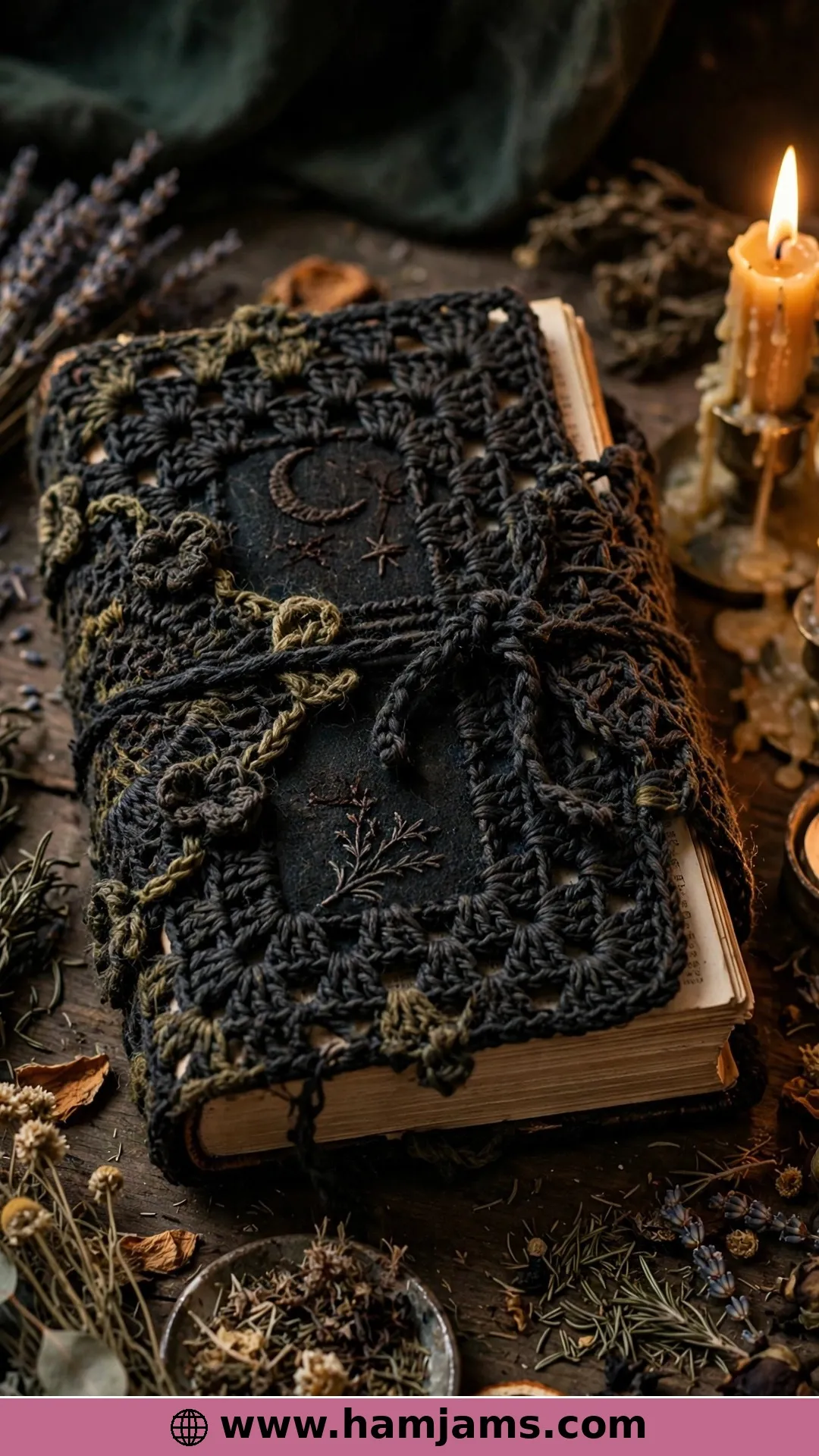 A Spell-Book Cover for Spooky Season