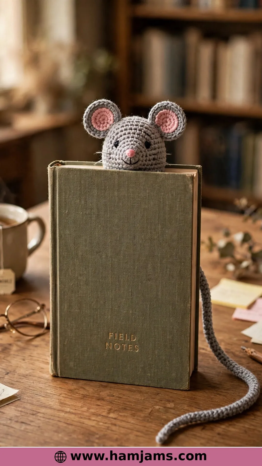 The Book Mouse, Flat and Ready to Read