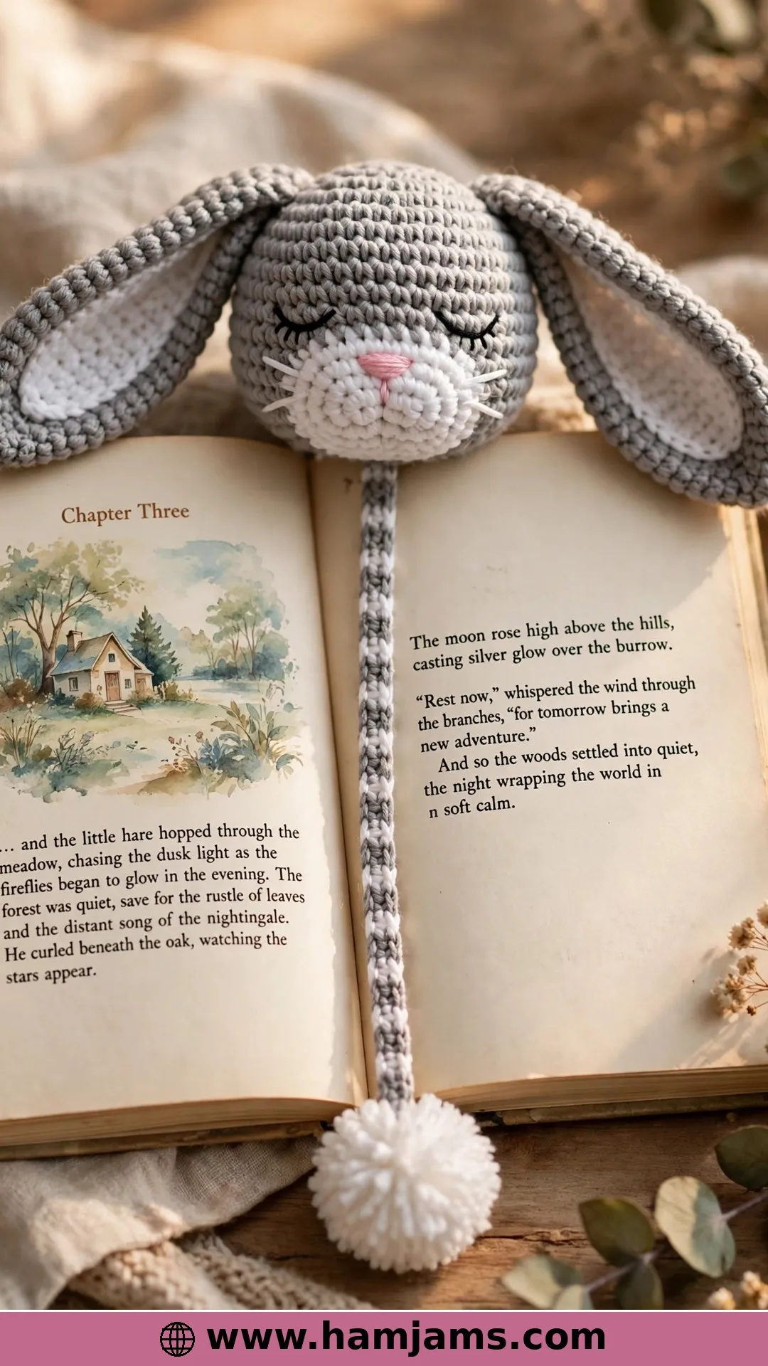A Bunny Who Holds Your Page