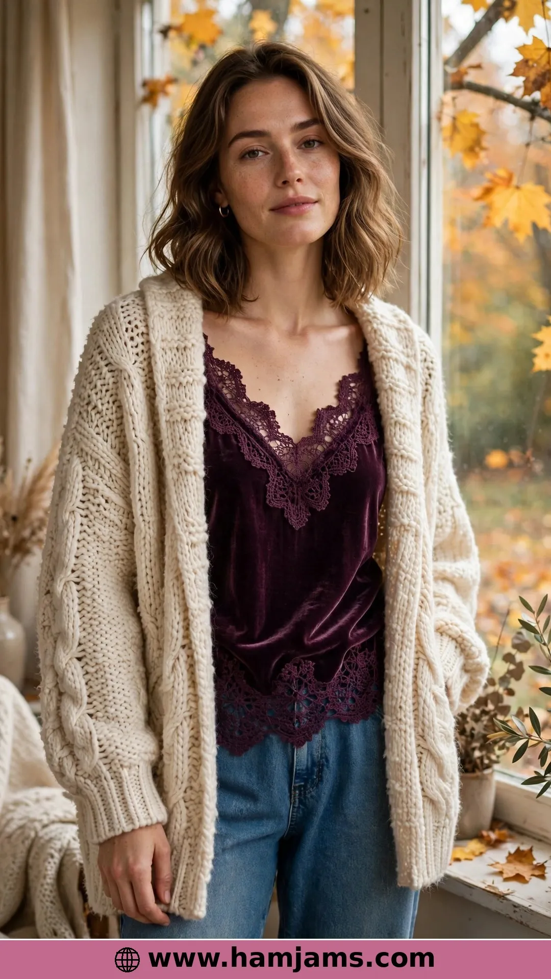 Plush Velvet for Cooler Evenings