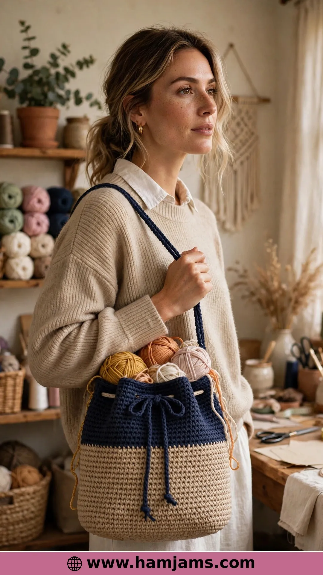 The Project-Ready Bucket With Pockets