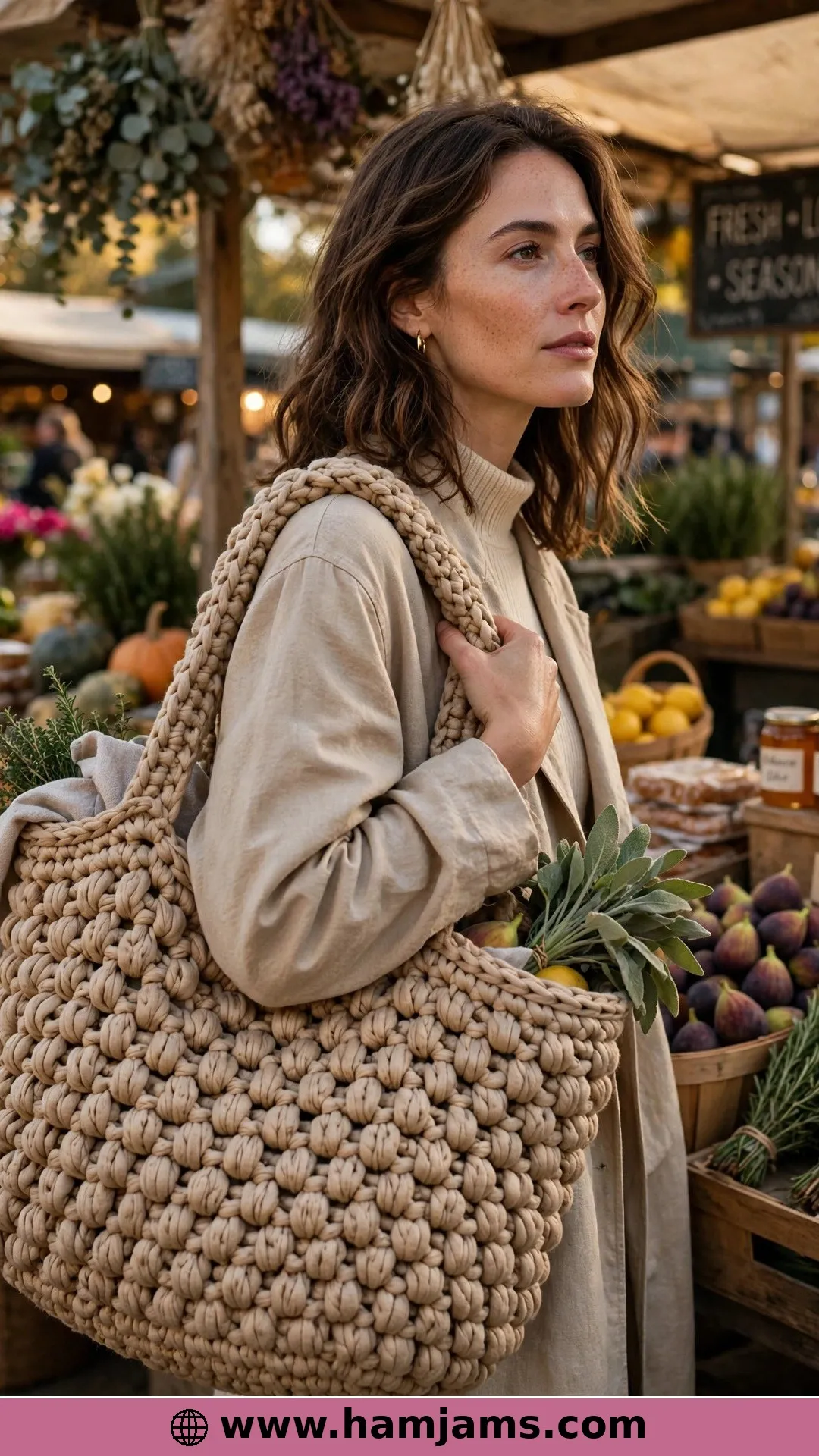 The Super-Bulky Bucket Tote