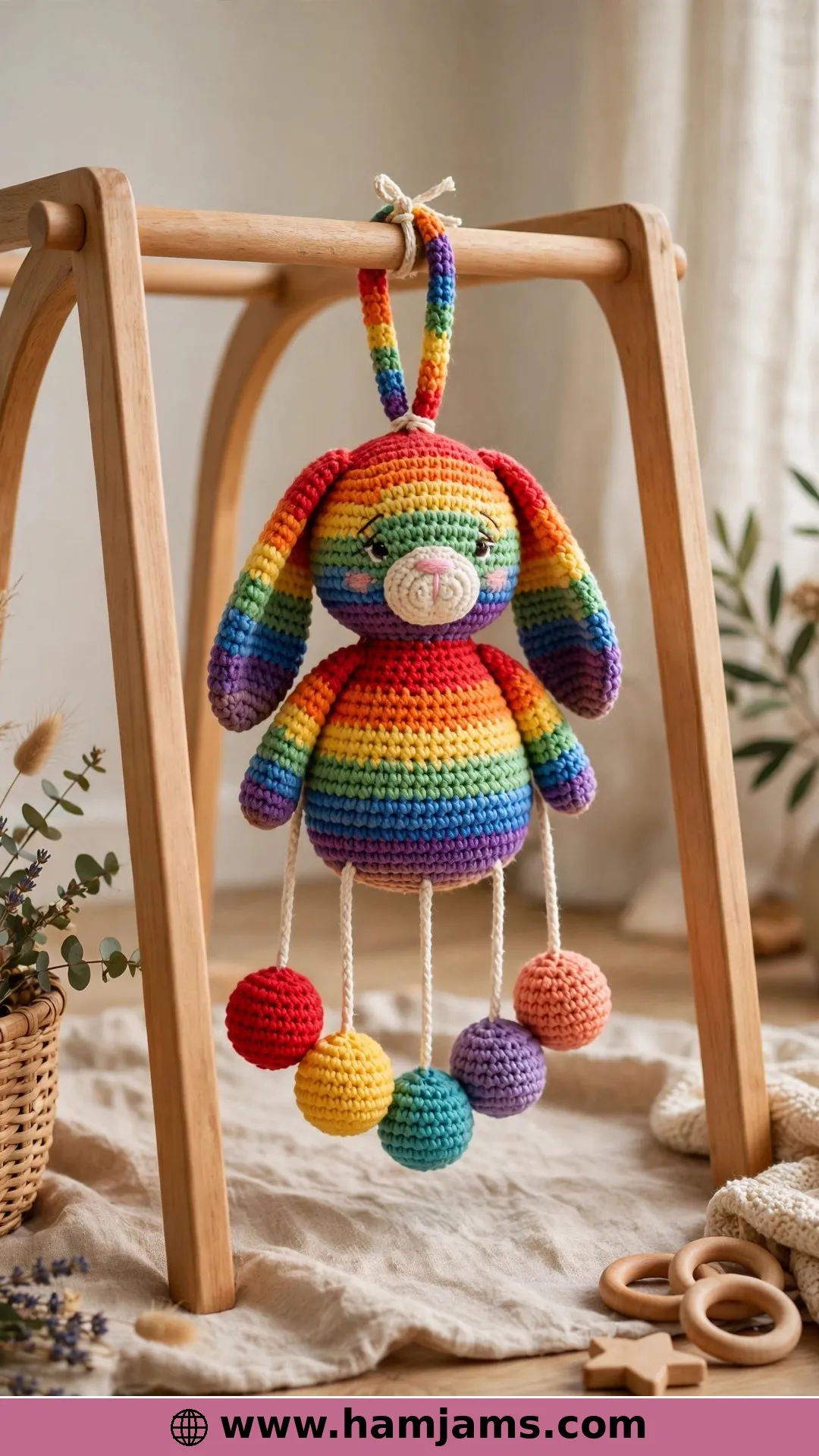 The Rainbow Loop Bunny Rattle