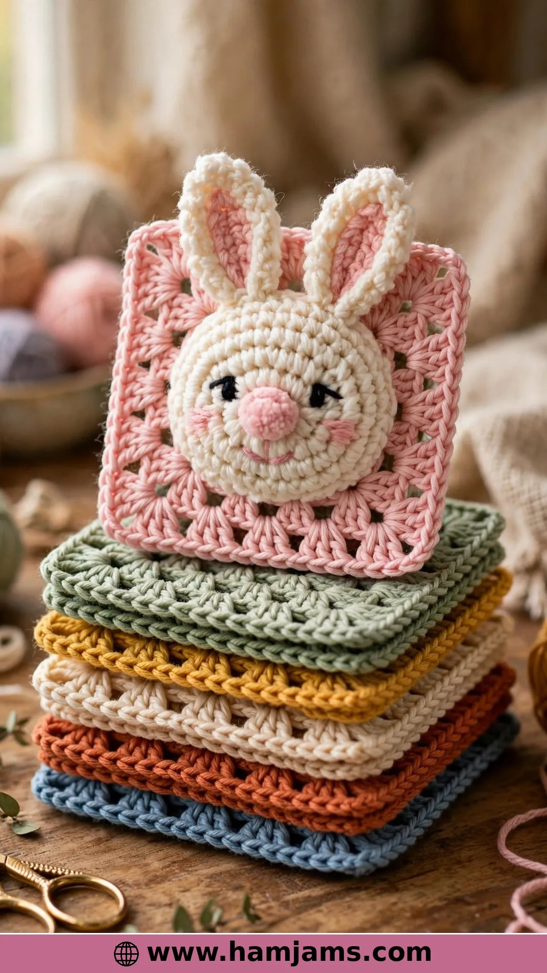The Bunny Granny Square