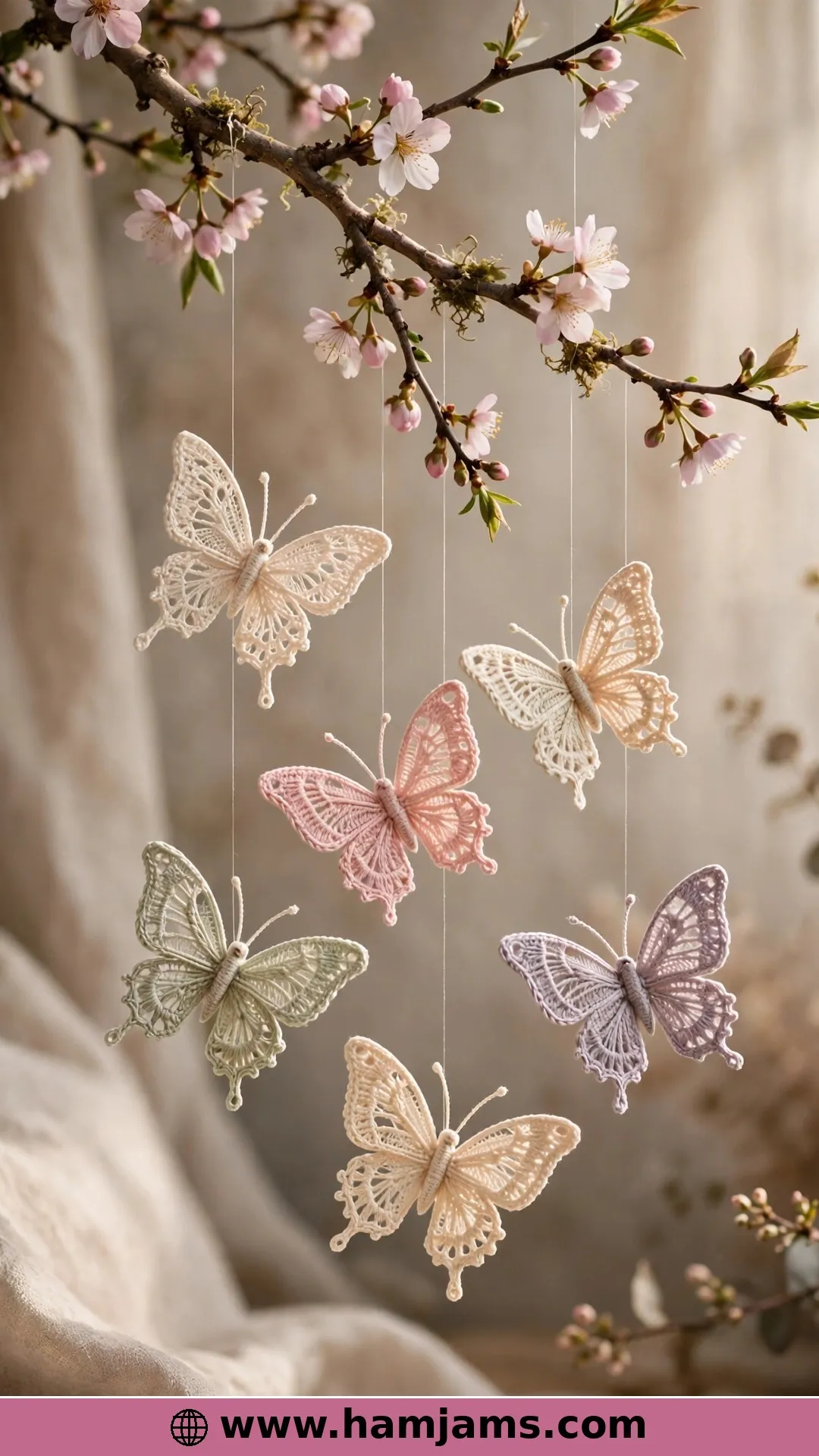 Butterflies to Hang on Branches