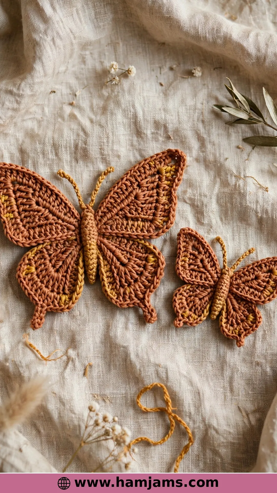 Two Sizes, One Cute Butterfly