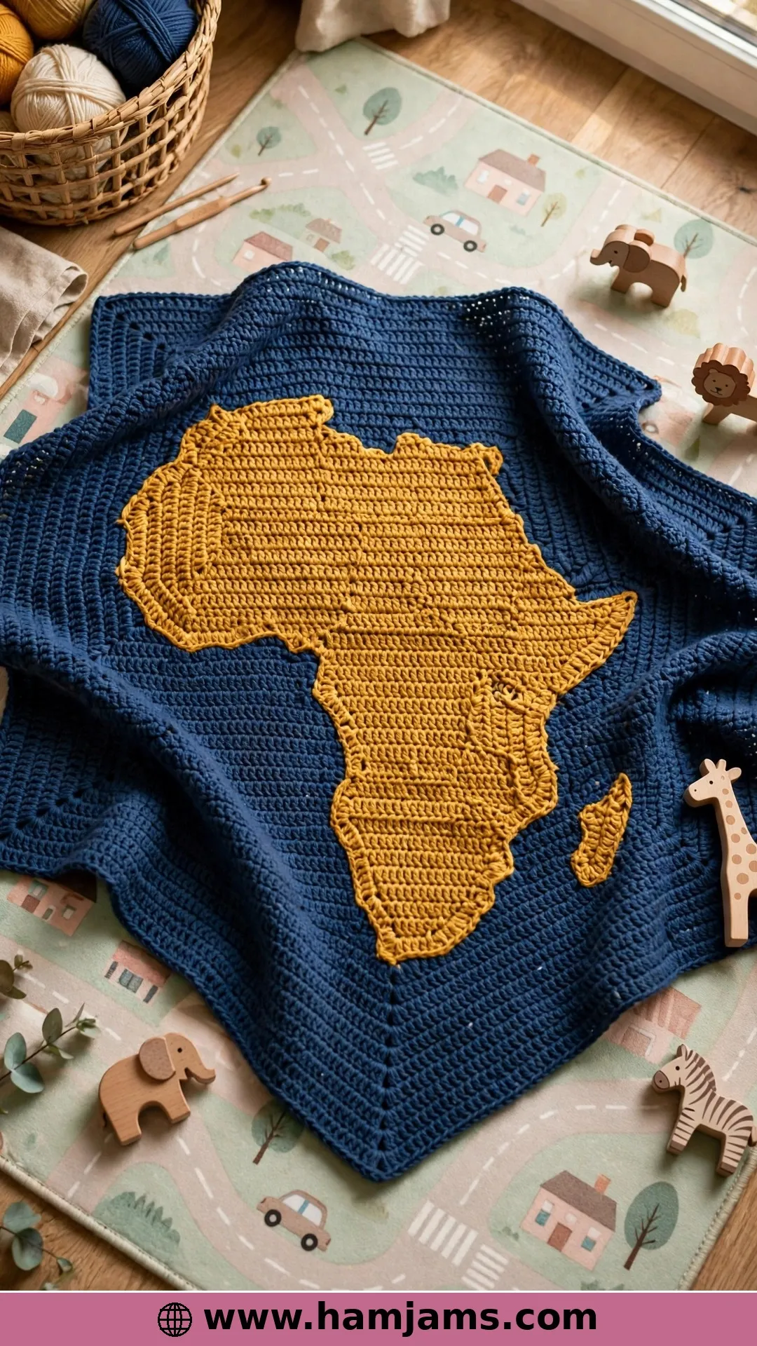 A Whole Continent: The Africa Map Blanket