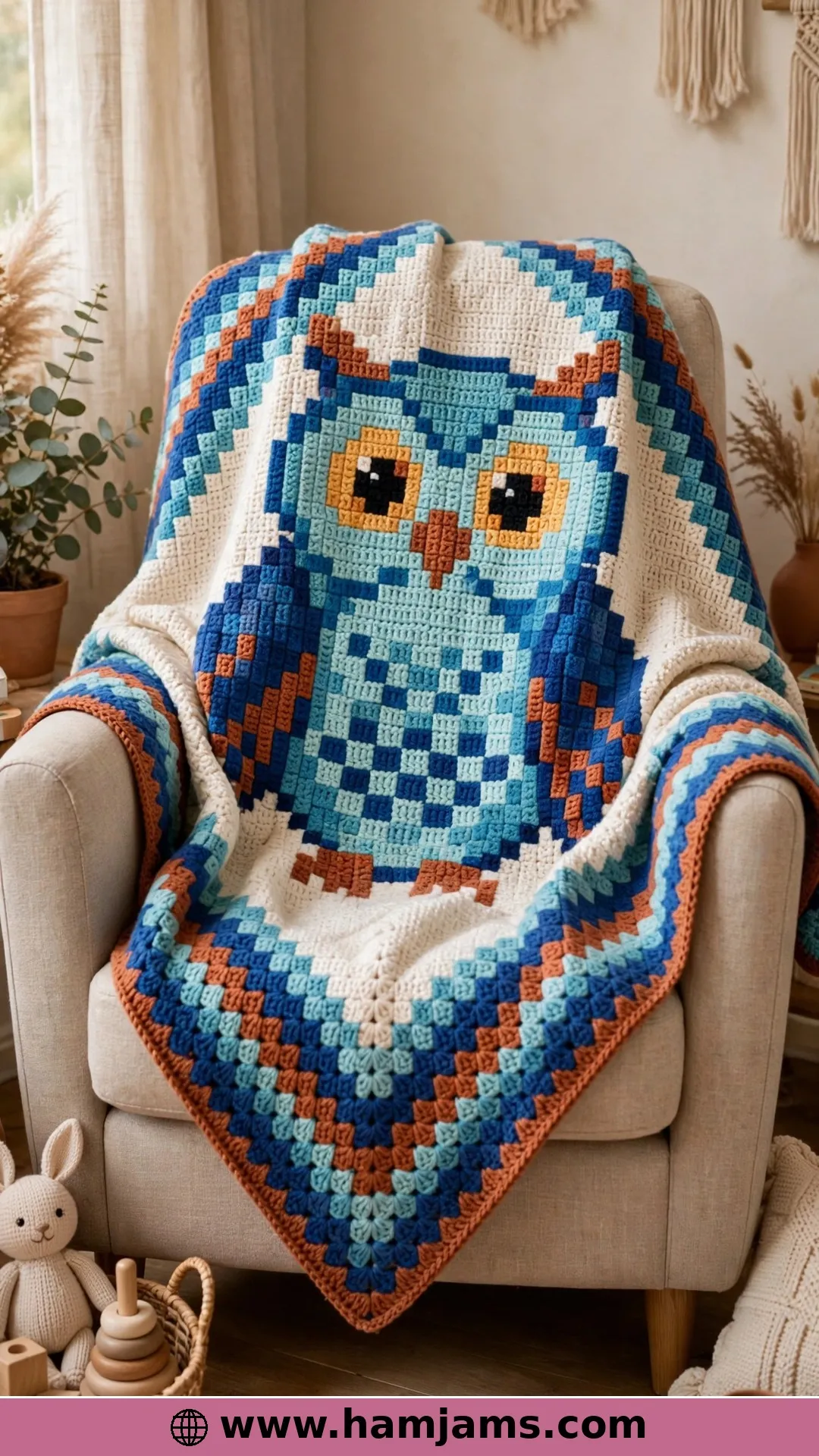 The Famous Owl Baby Blanket