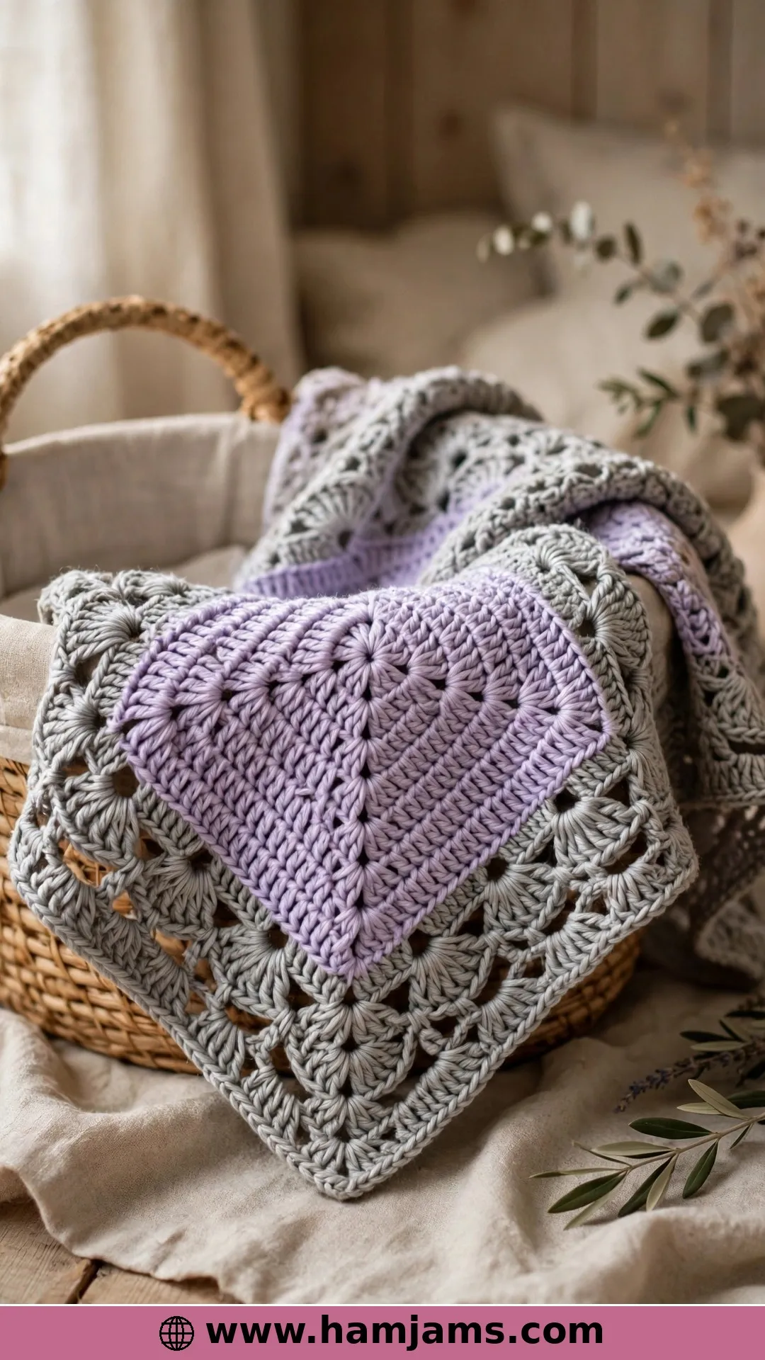 When C2C Meets Granny: A Baby Blanket Mash-Up