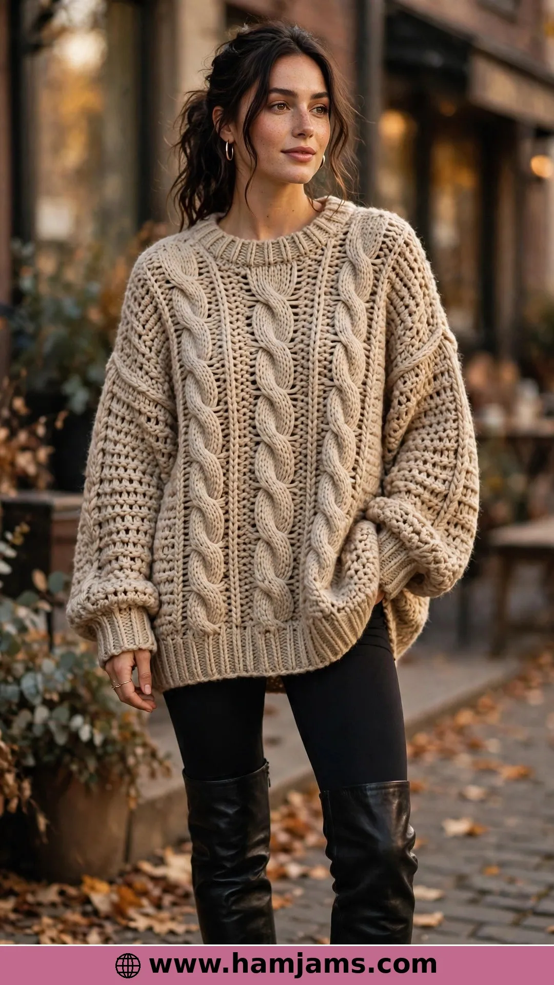Three Cables and a Cosy, Baggy Fit