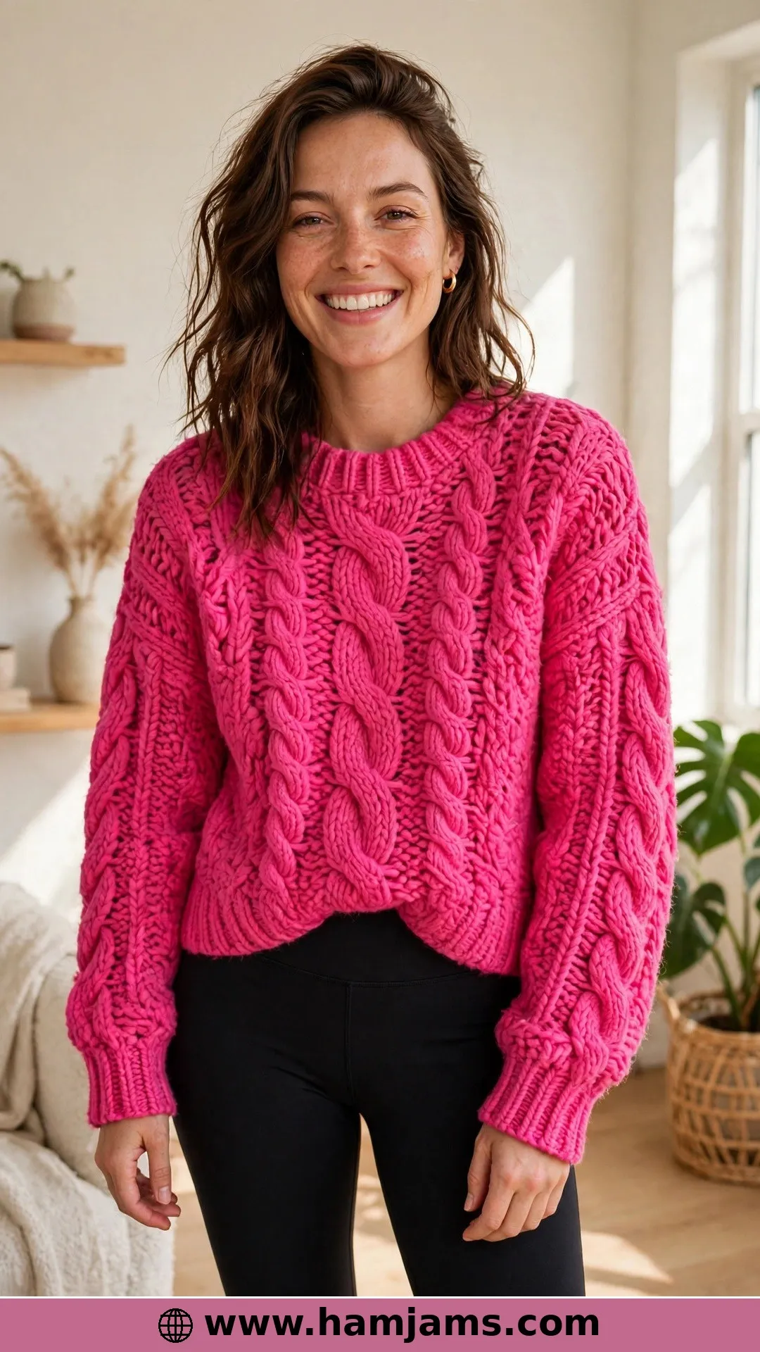 A Beginner-Friendly First Cable Sweater