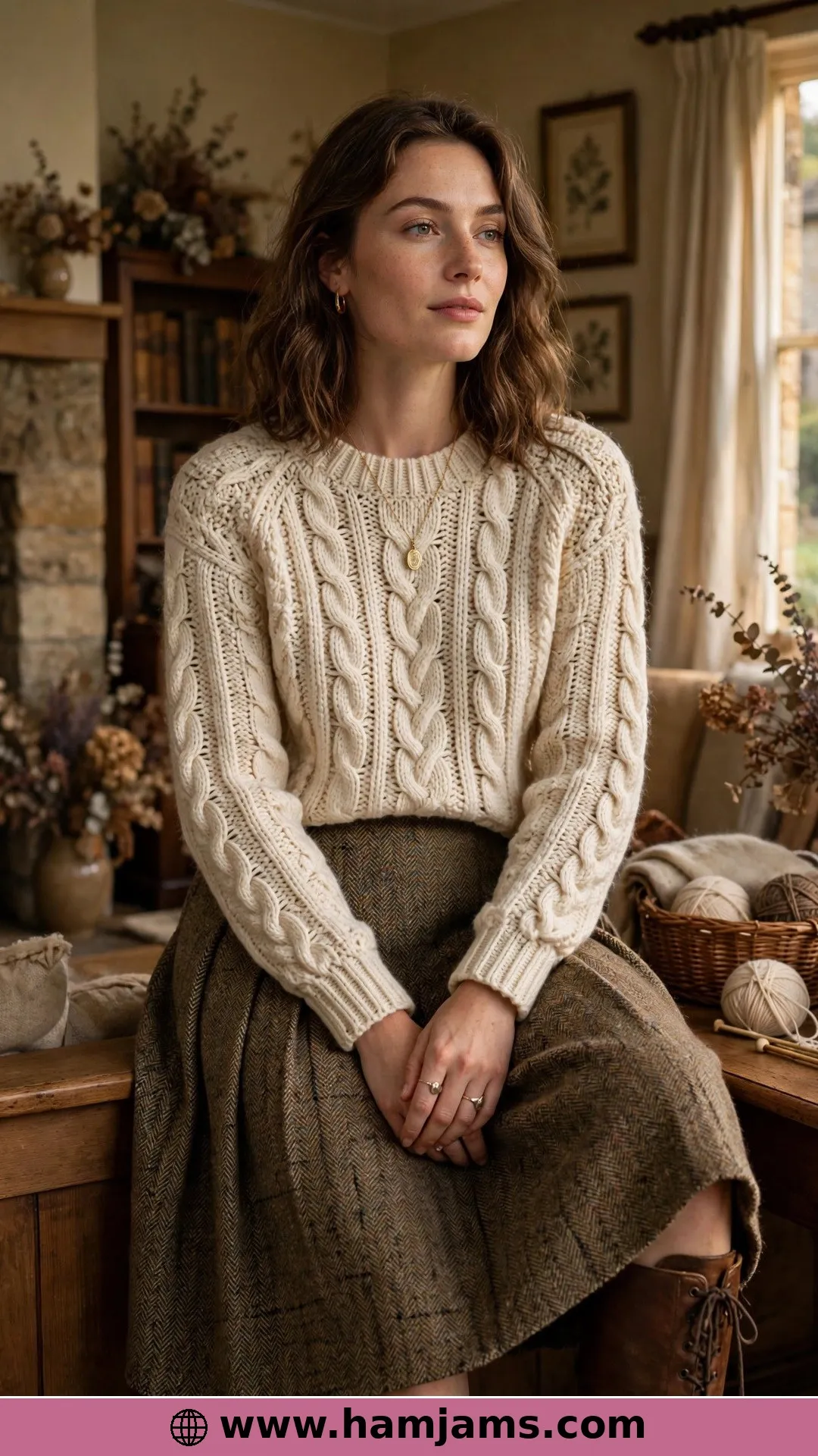The Charted Heirloom Cable Sweater