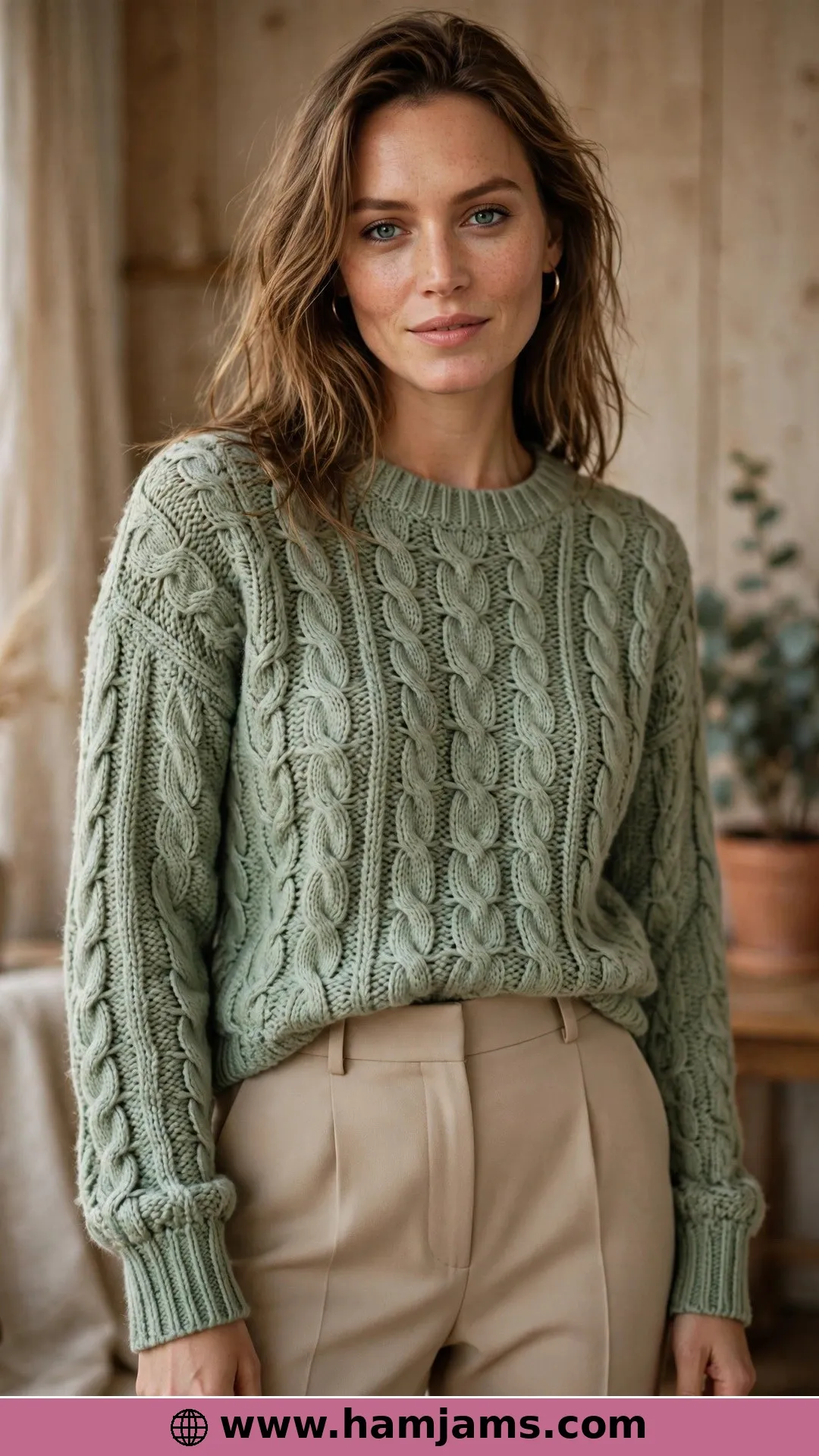 A Stylish All-Over Cable Classic