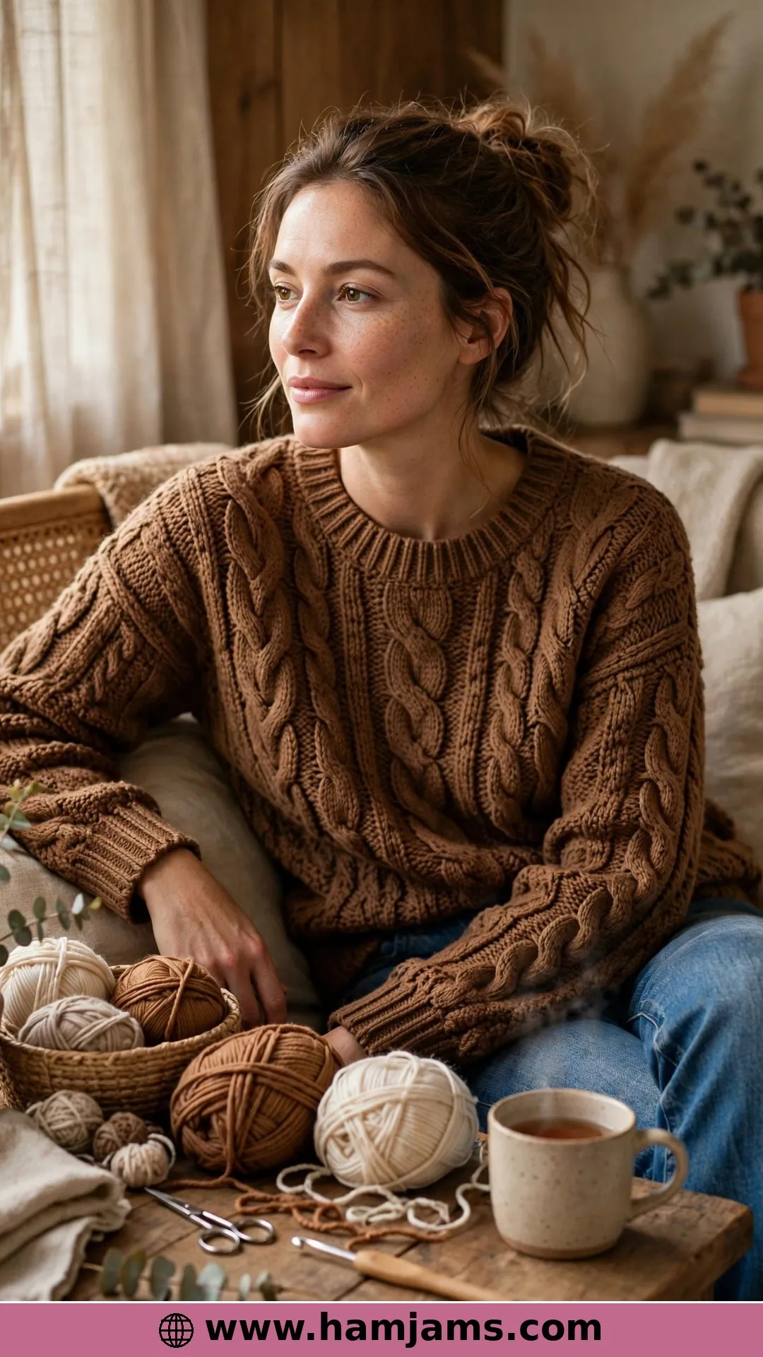 The Full Video-Tutorial Cable Sweater
