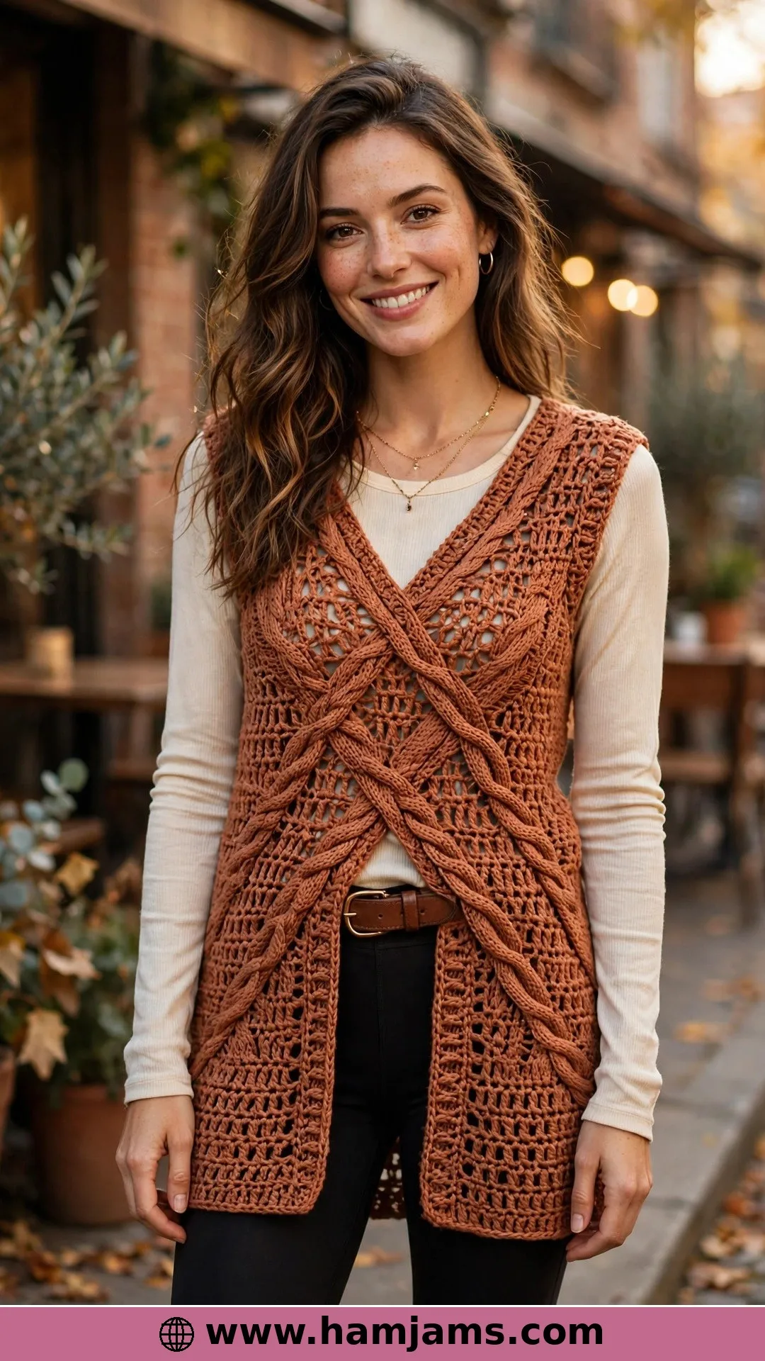 The Tunic-Length Eternal Cable Top