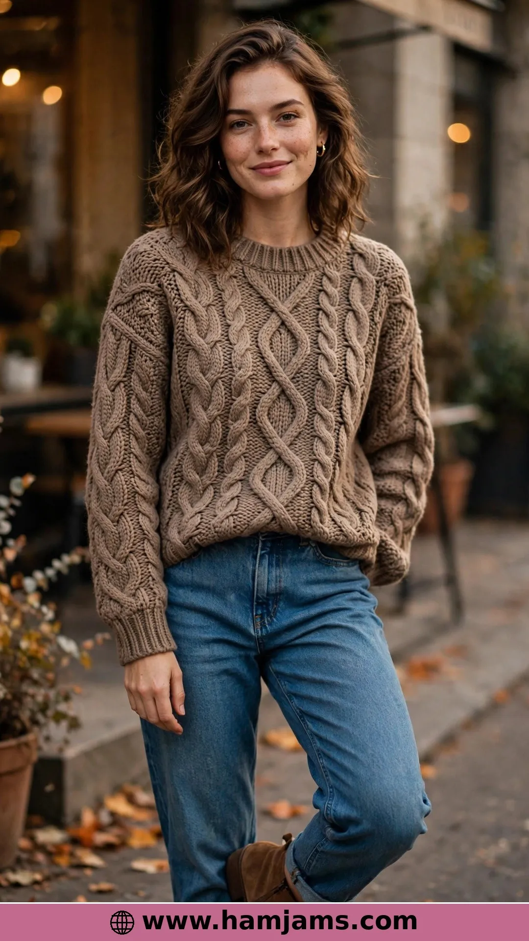 All-Over Twists in Warm Taupe