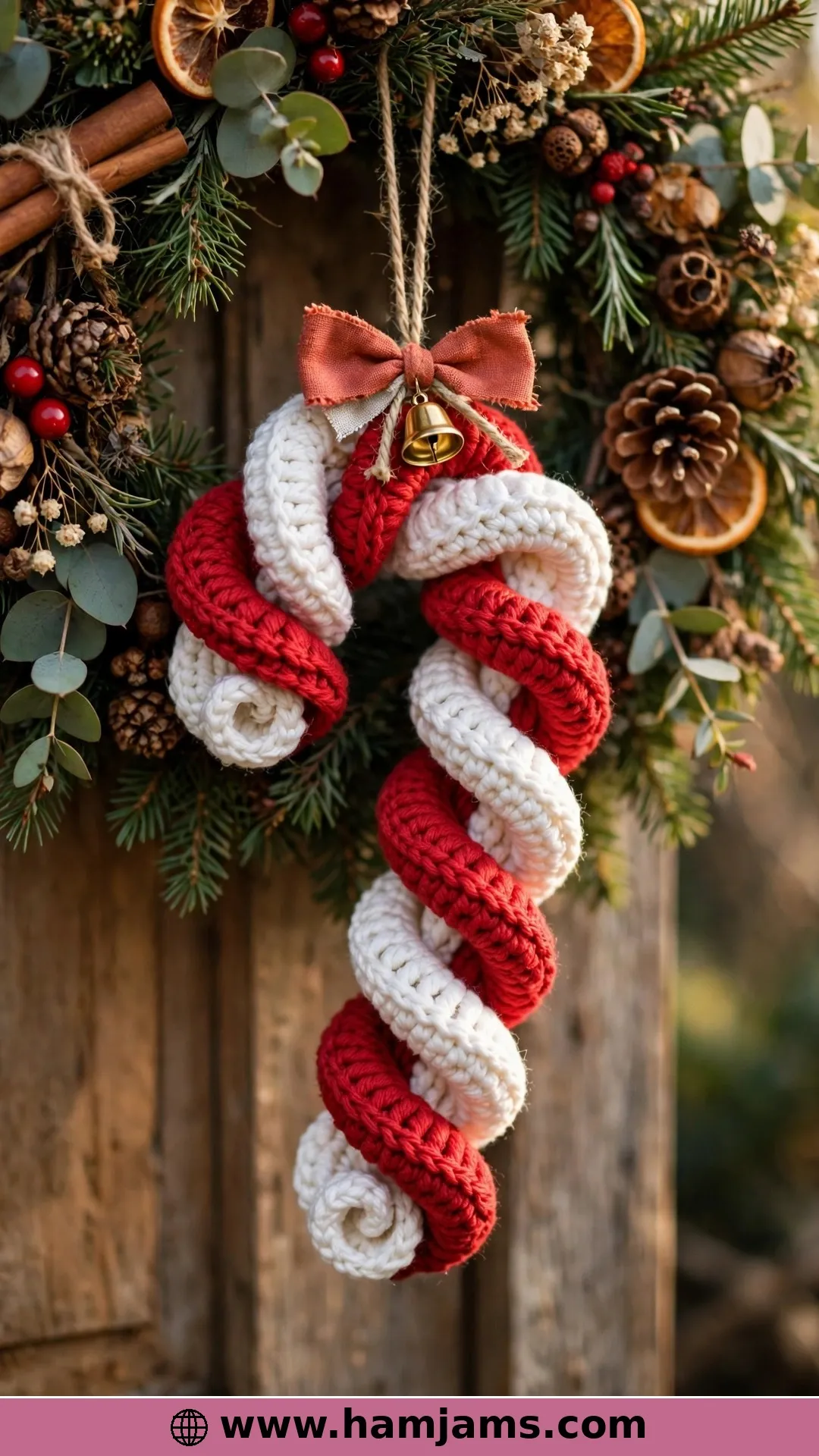 Curlicue Curls With a Jingle-Bell Bow