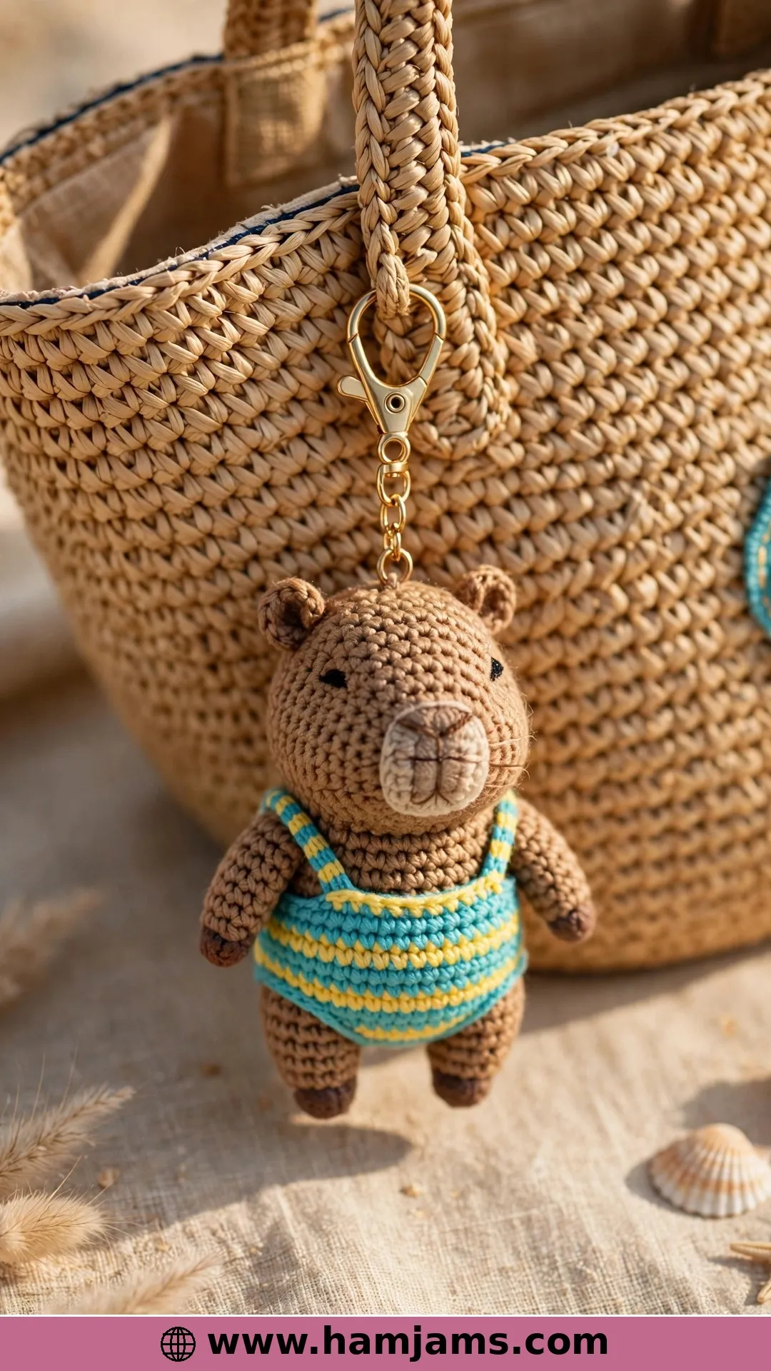The Keychain in a Swimming Costume