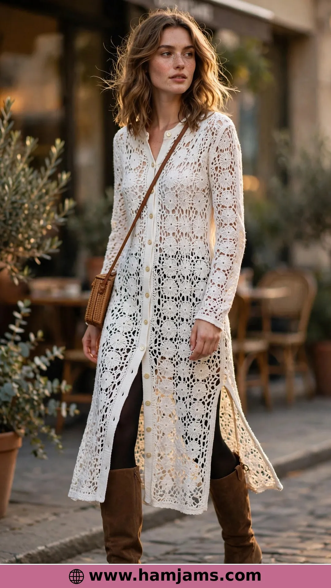 The Buttoned Long Jacket That Wears Like a Dress