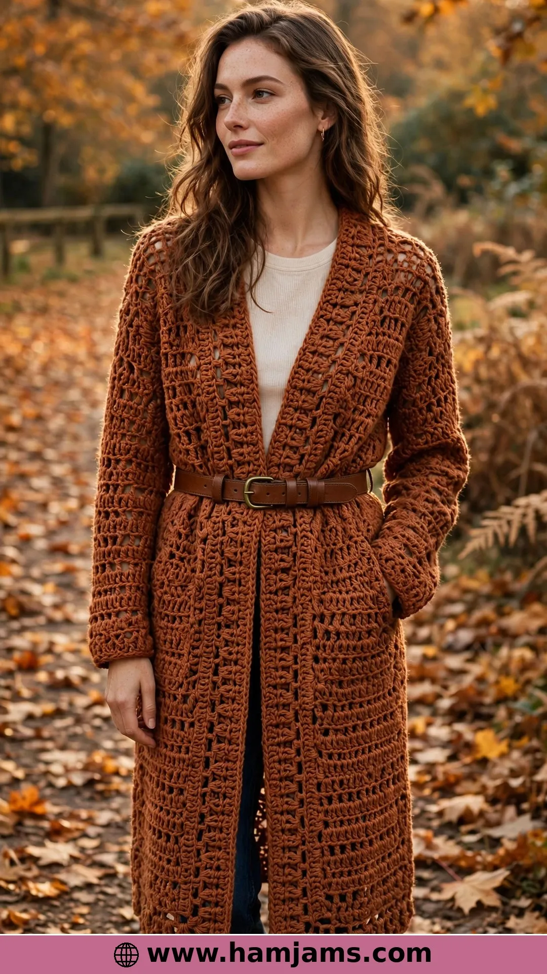 A Stitch Pattern You Repeat to Your Length