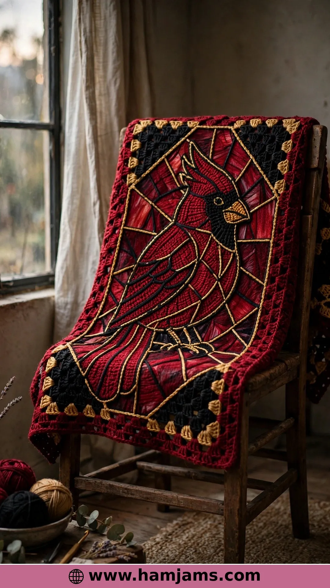 Stained Glass in Yarn