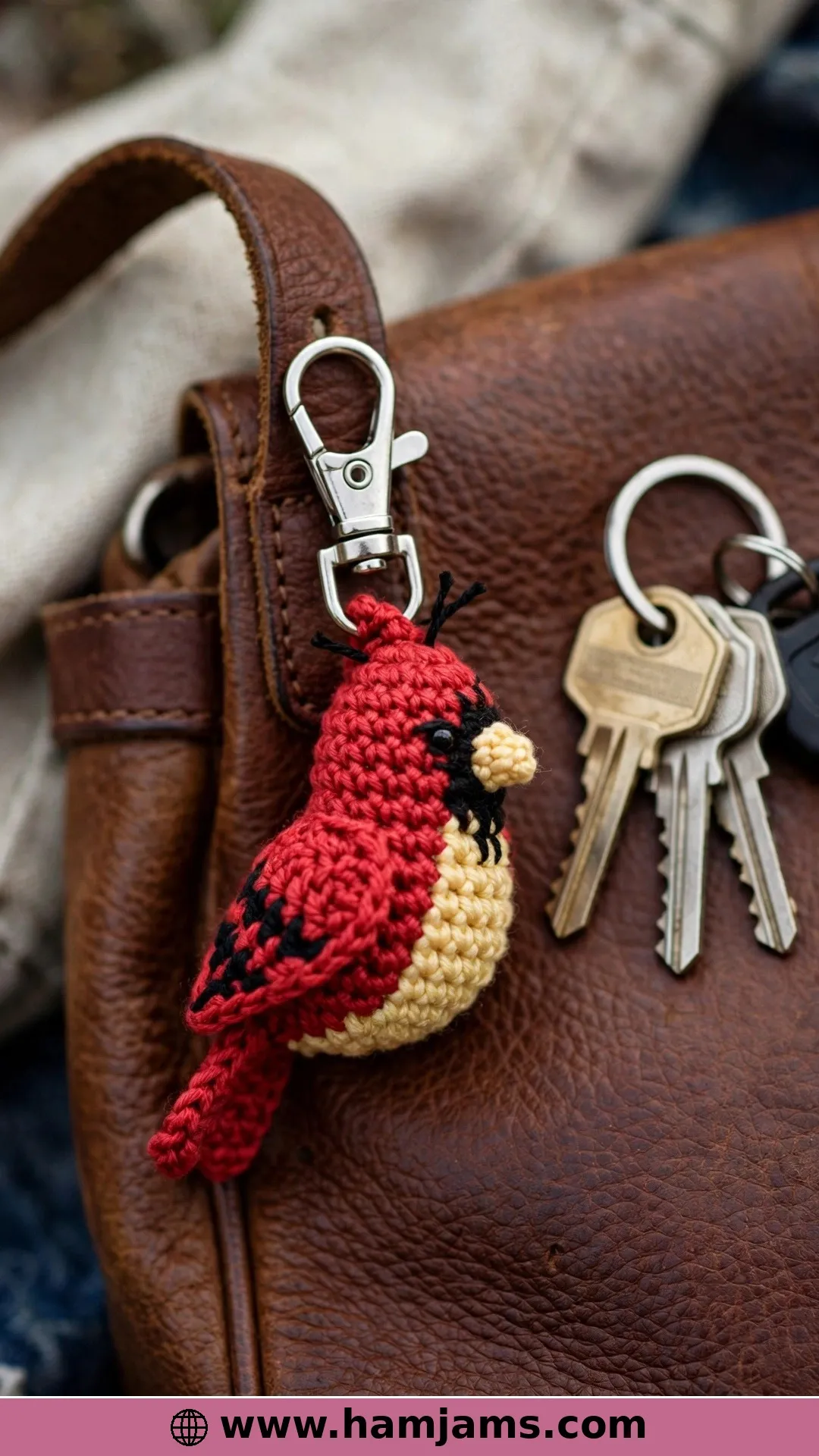 A Keychain-Sized Cardinal