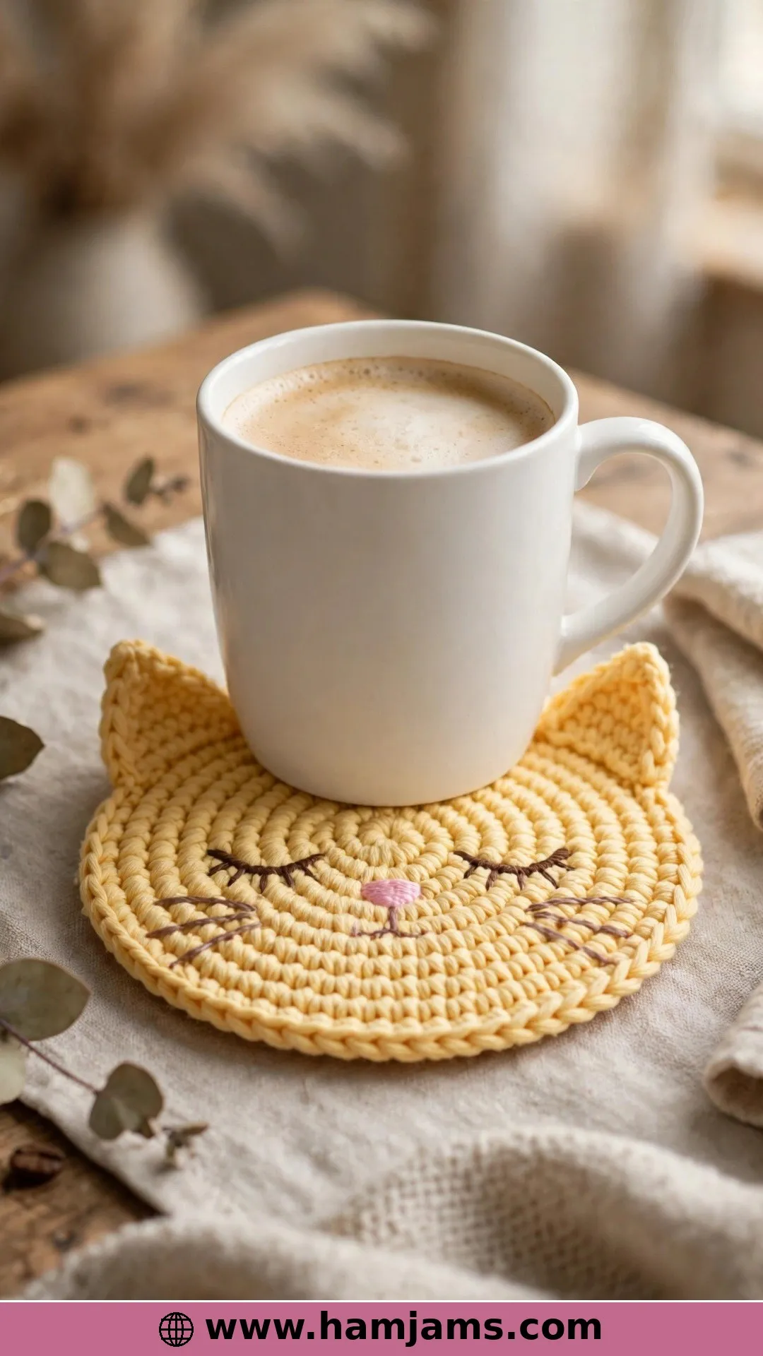 The Classic Kitty Mug Coaster